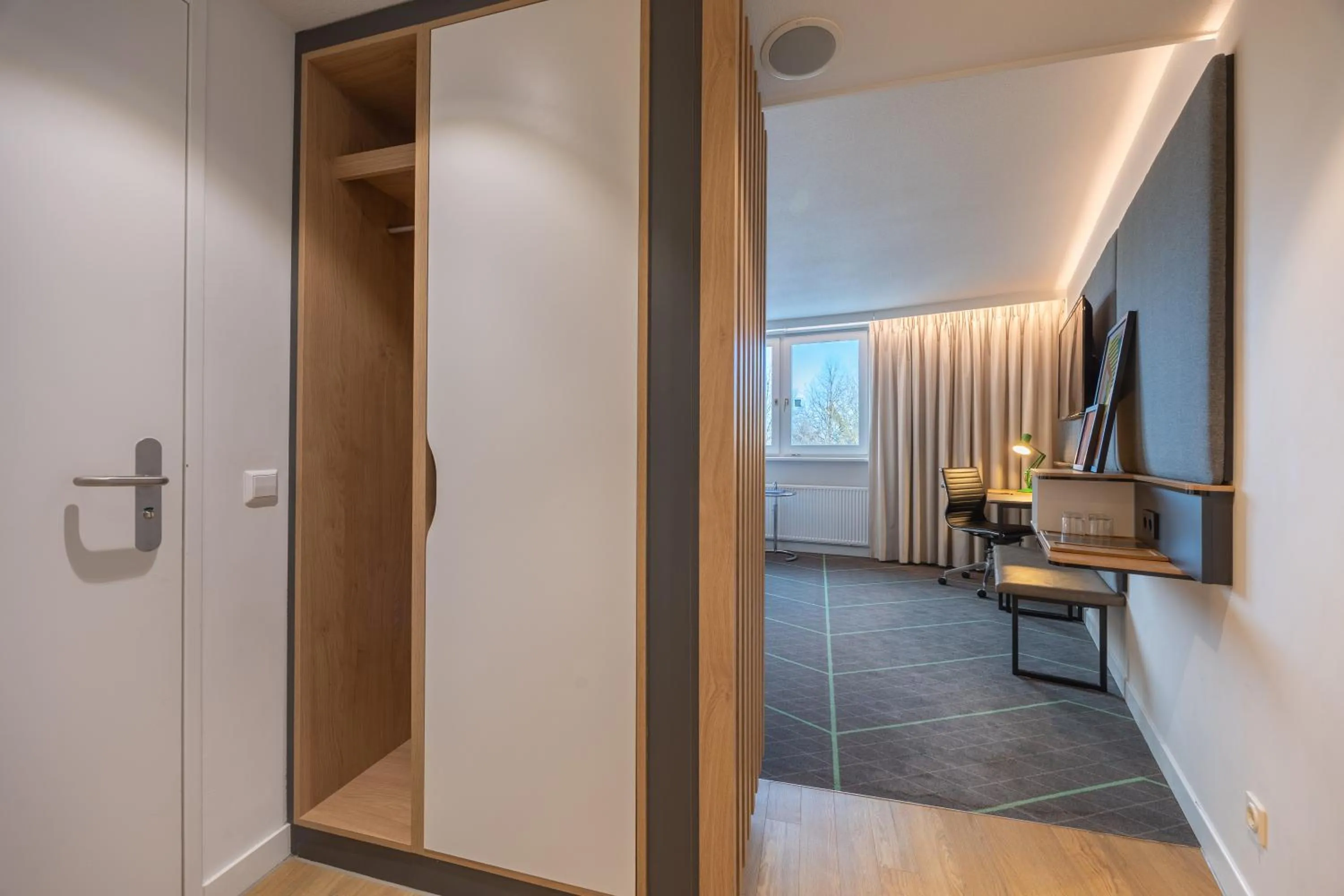 wardrobe in Hotel Nordseka The Hague - Voorburg