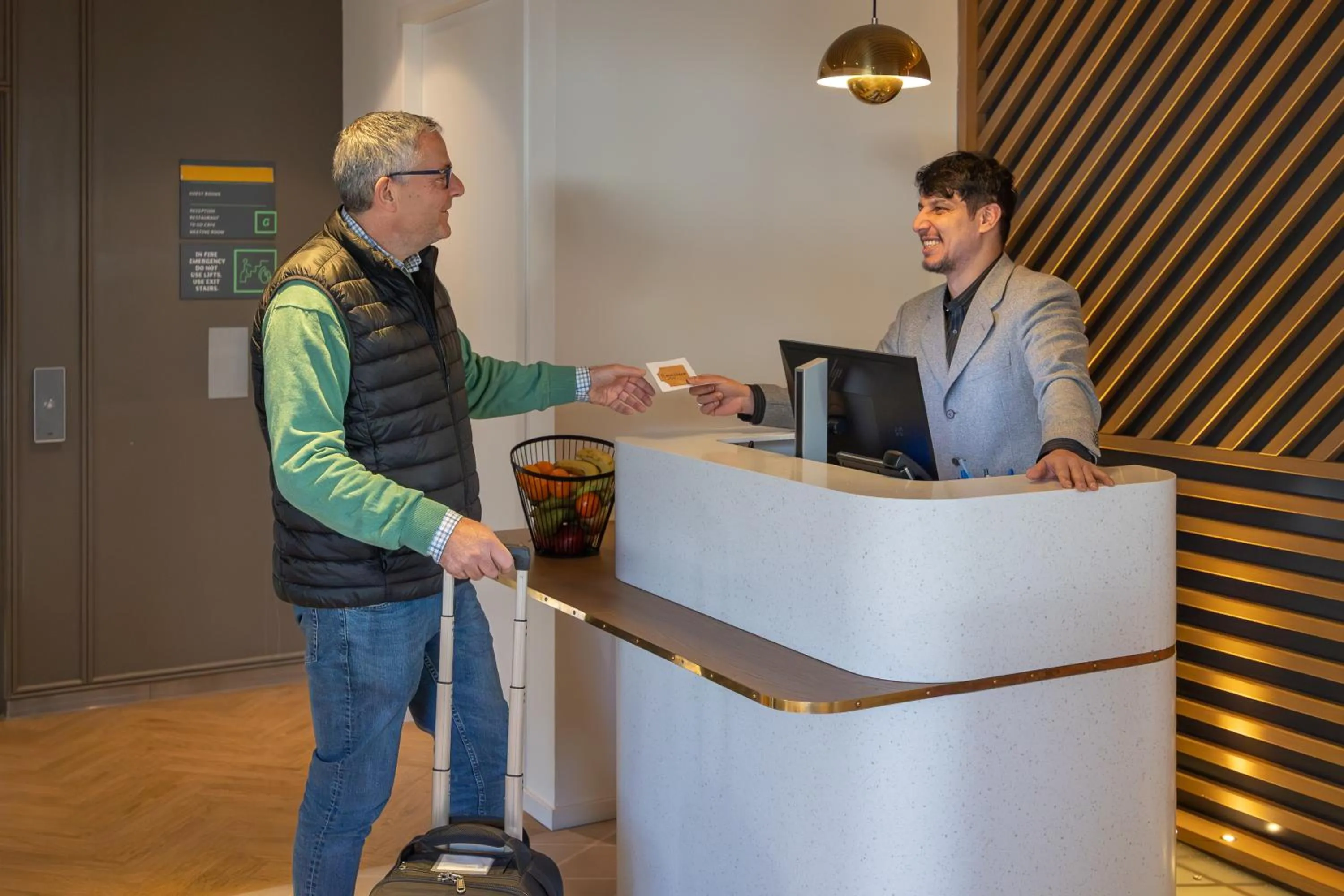 Lobby or reception in Hotel Nordseka The Hague - Voorburg