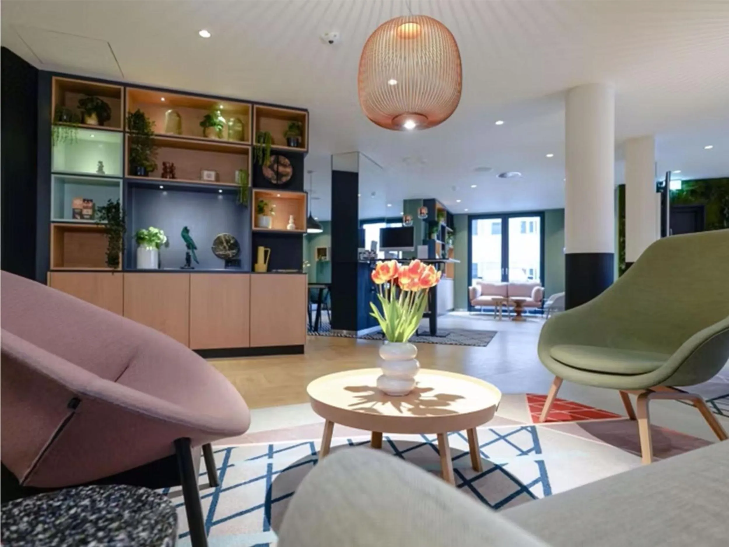 Lobby or reception in Hotel Nordseka The Hague - Voorburg