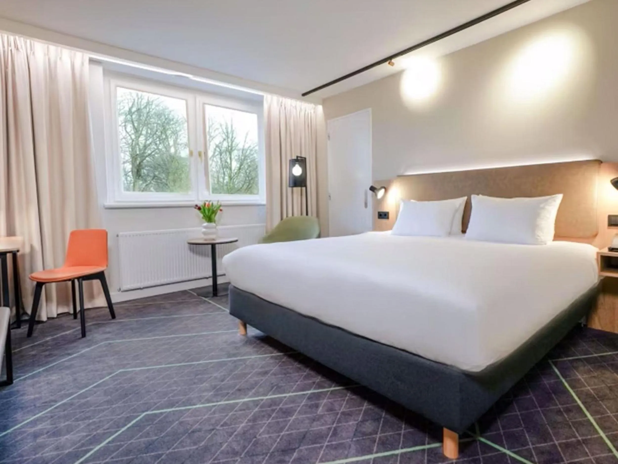 Bed in Hotel Nordseka The Hague - Voorburg