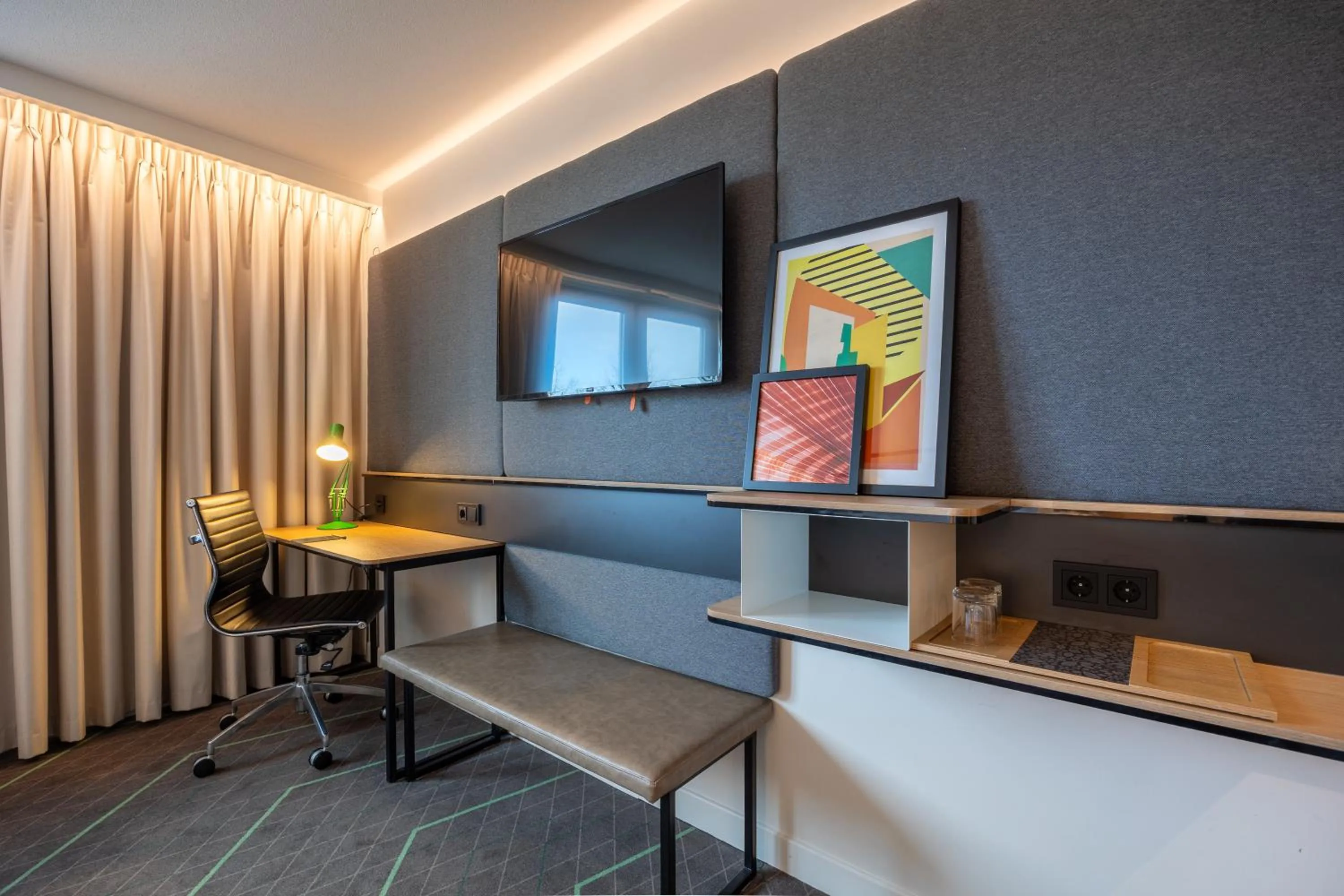 Bedroom in Hotel Nordseka The Hague - Voorburg