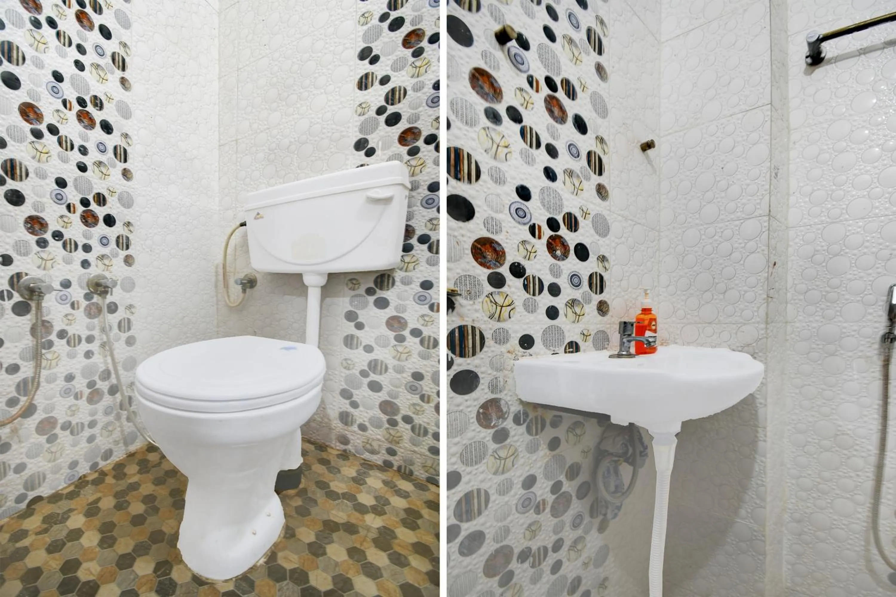 Bathroom in Super Hotel O Gorakhpur Industrial Area Formerly Shaurya Inn