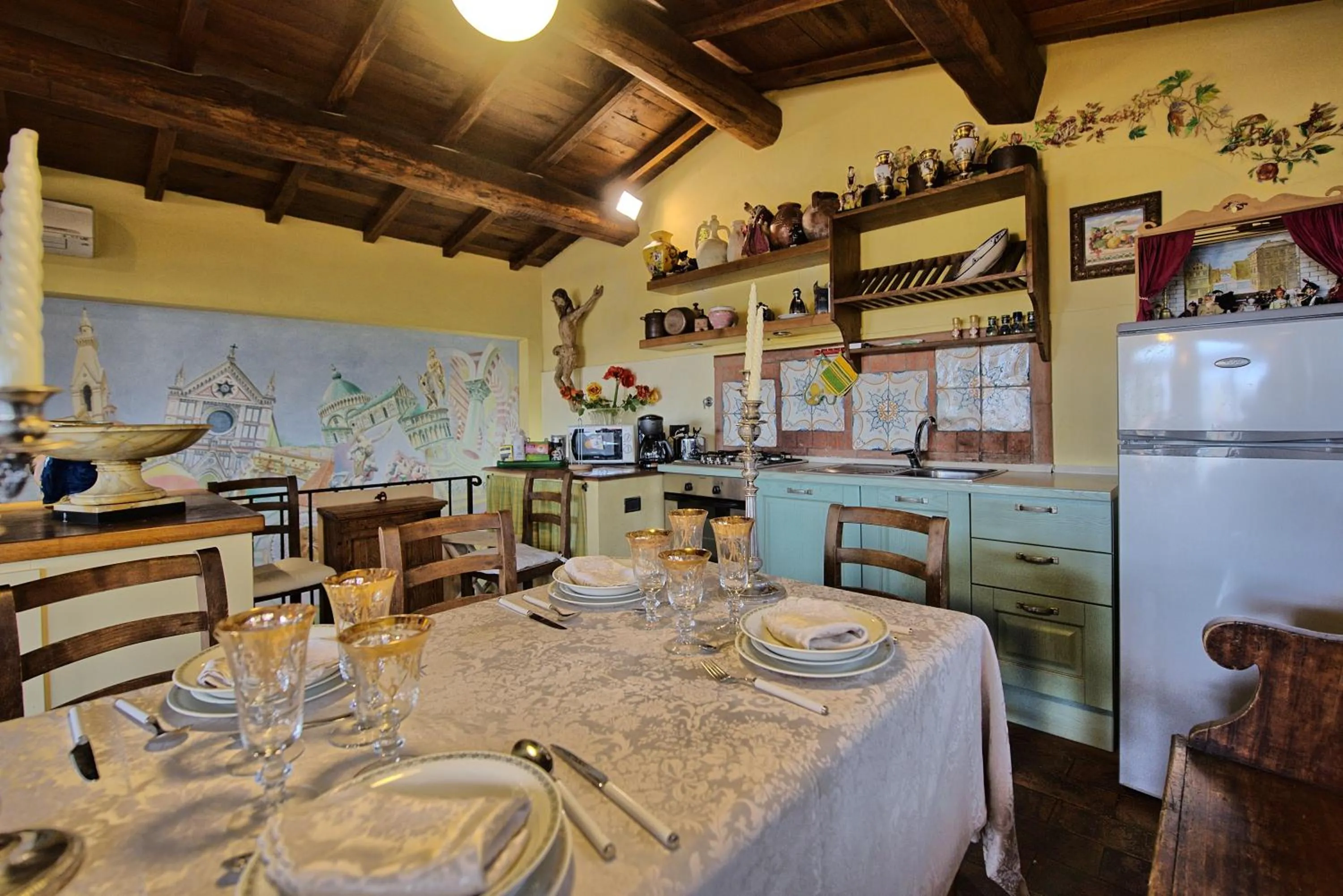 Kitchen or kitchenette in Casa Vania by PosarelliVillas