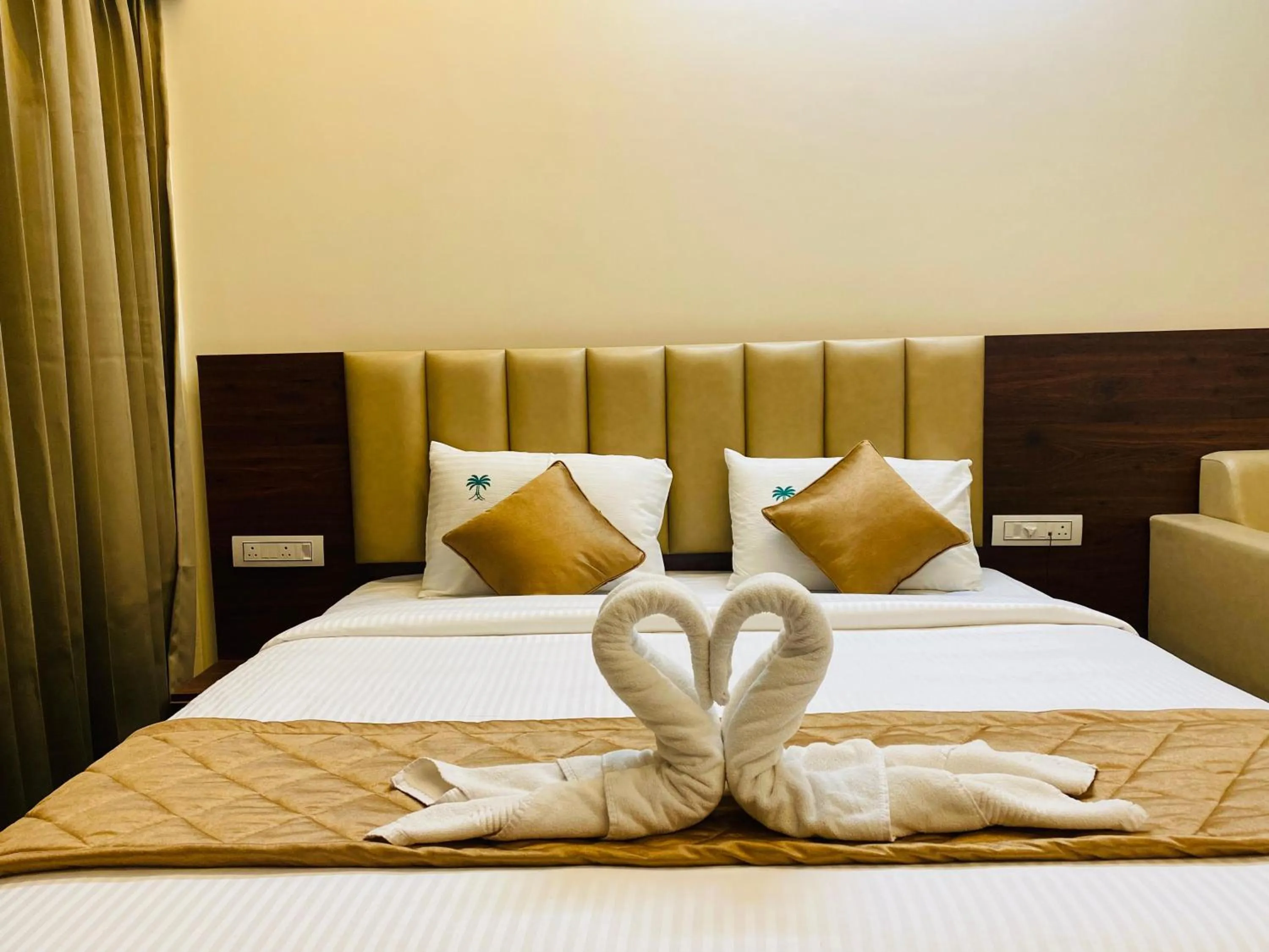 Bed in Hotel Sahara Tree