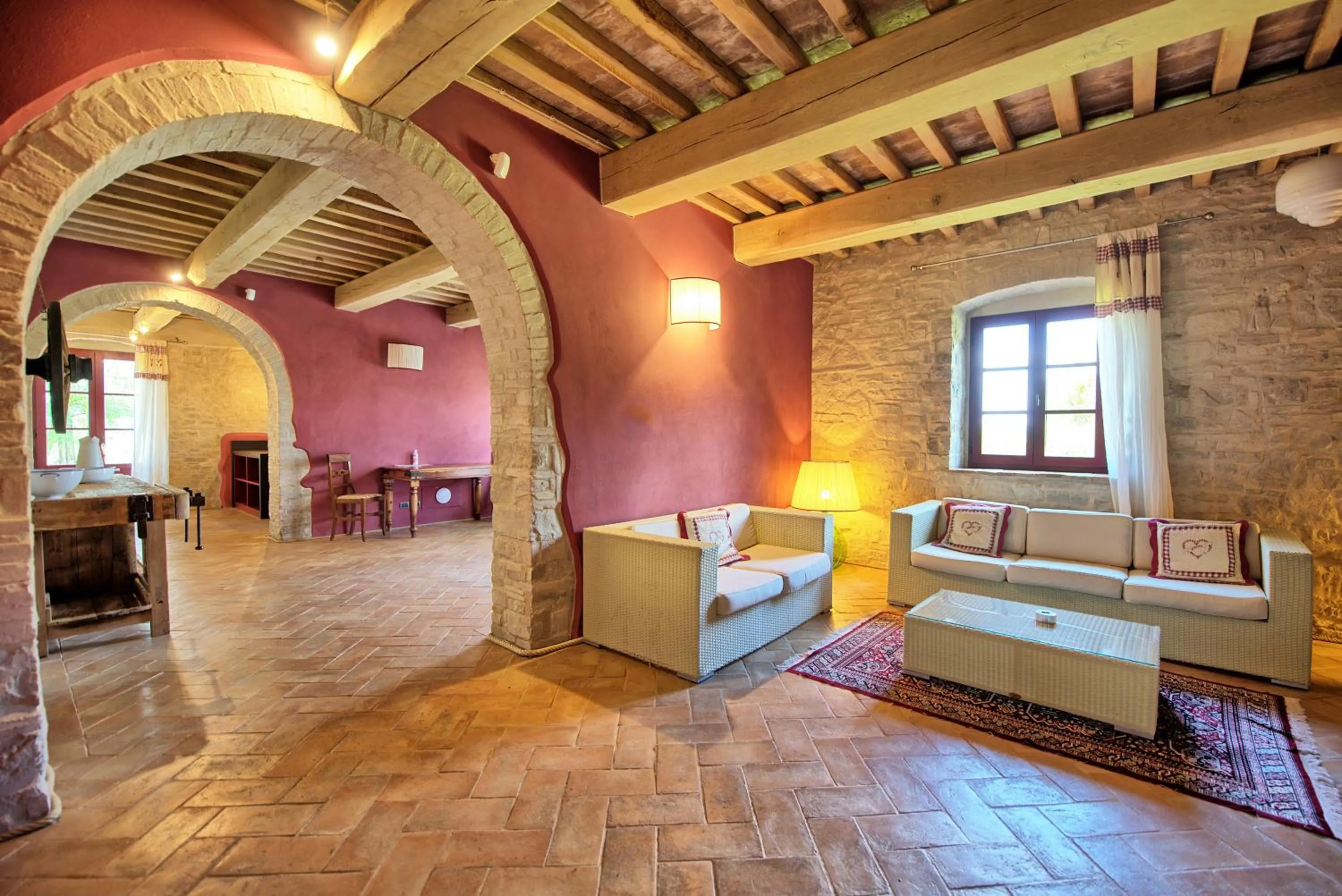 Living room in Villa Ferdinando by PosarelliVillas