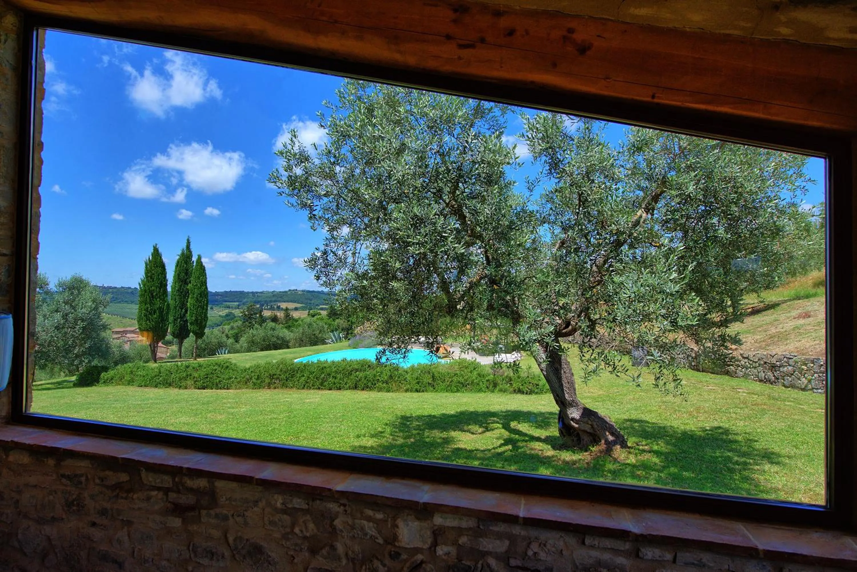 Garden view in Villa Ferdinando by PosarelliVillas