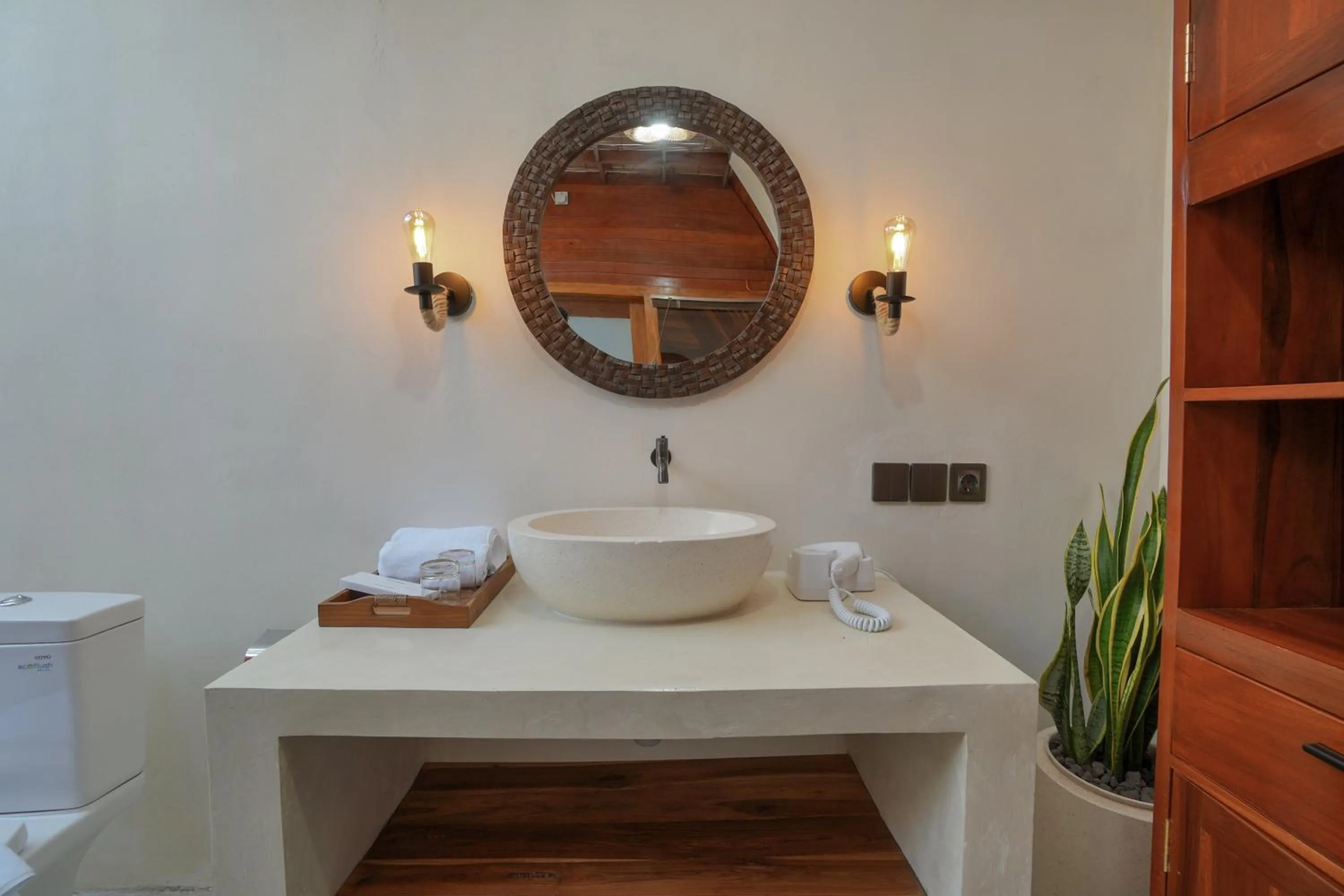 Bathroom in Samplangan Penida Resort