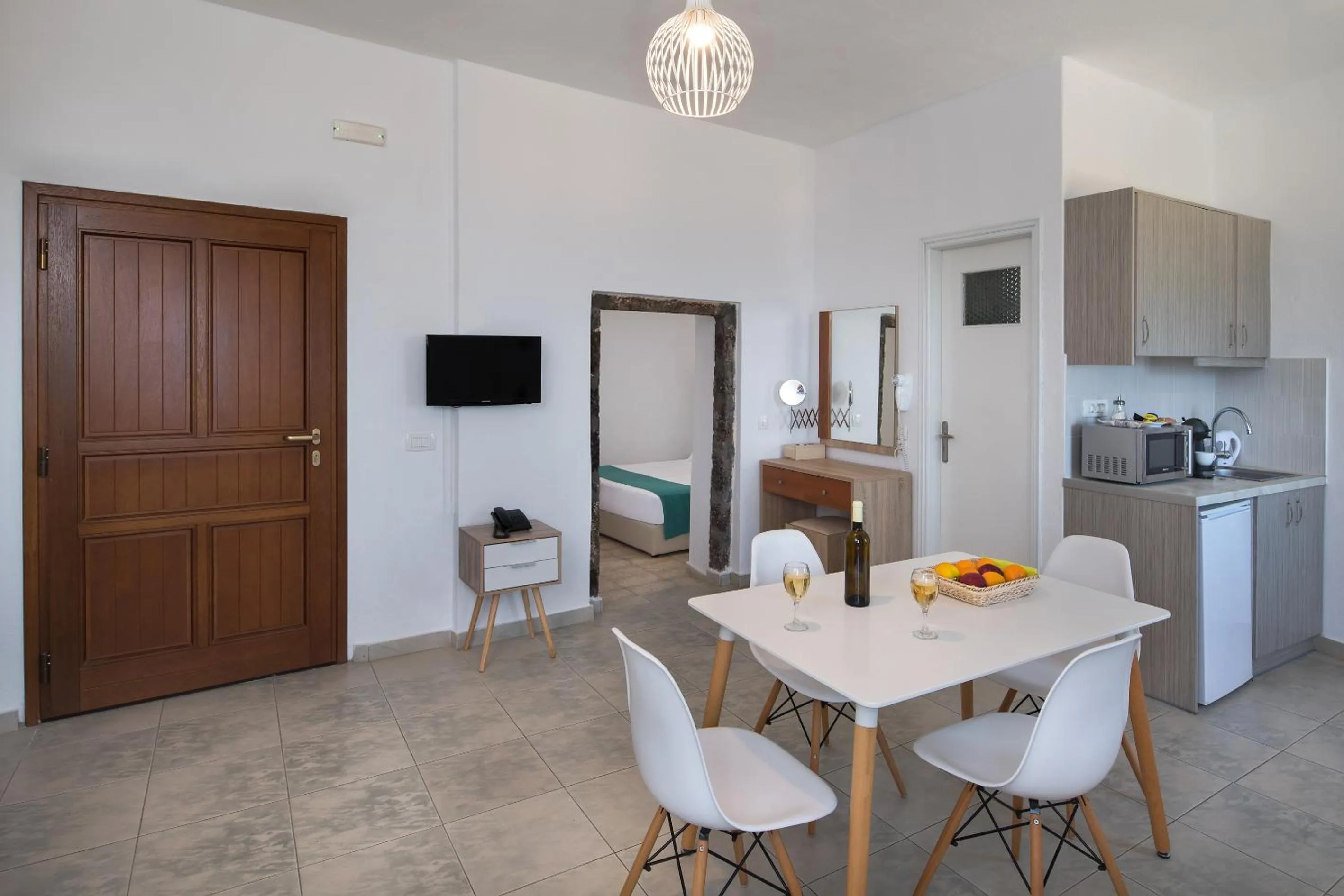 Kitchen or kitchenette in Belle Etoile Villas