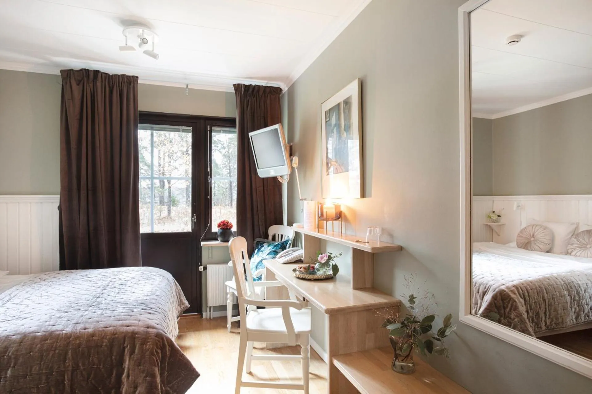 Bedroom, Bed in Lejondals Slott