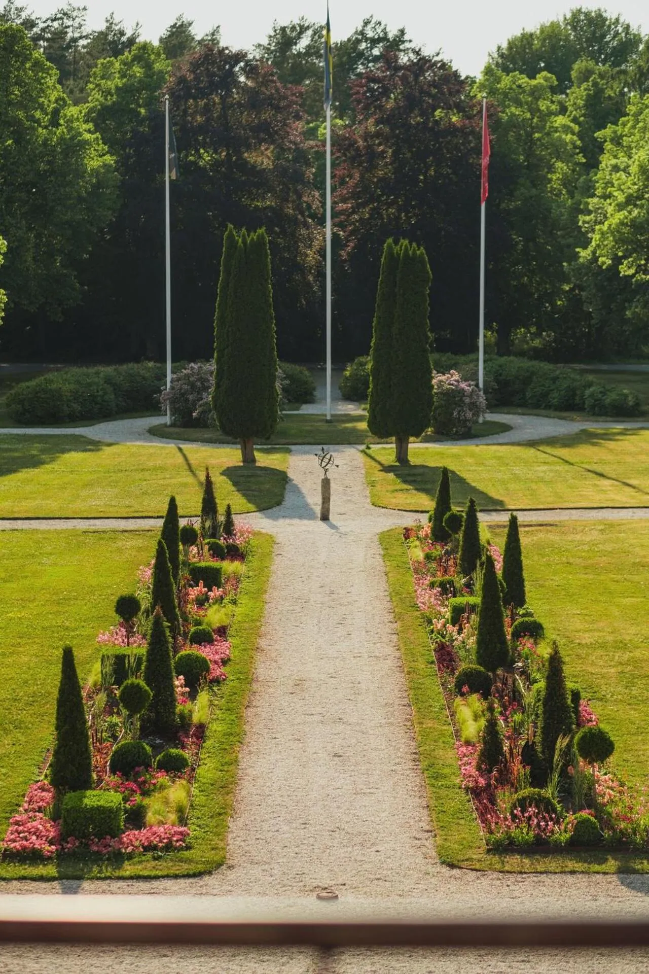 Garden in Lejondals Slott