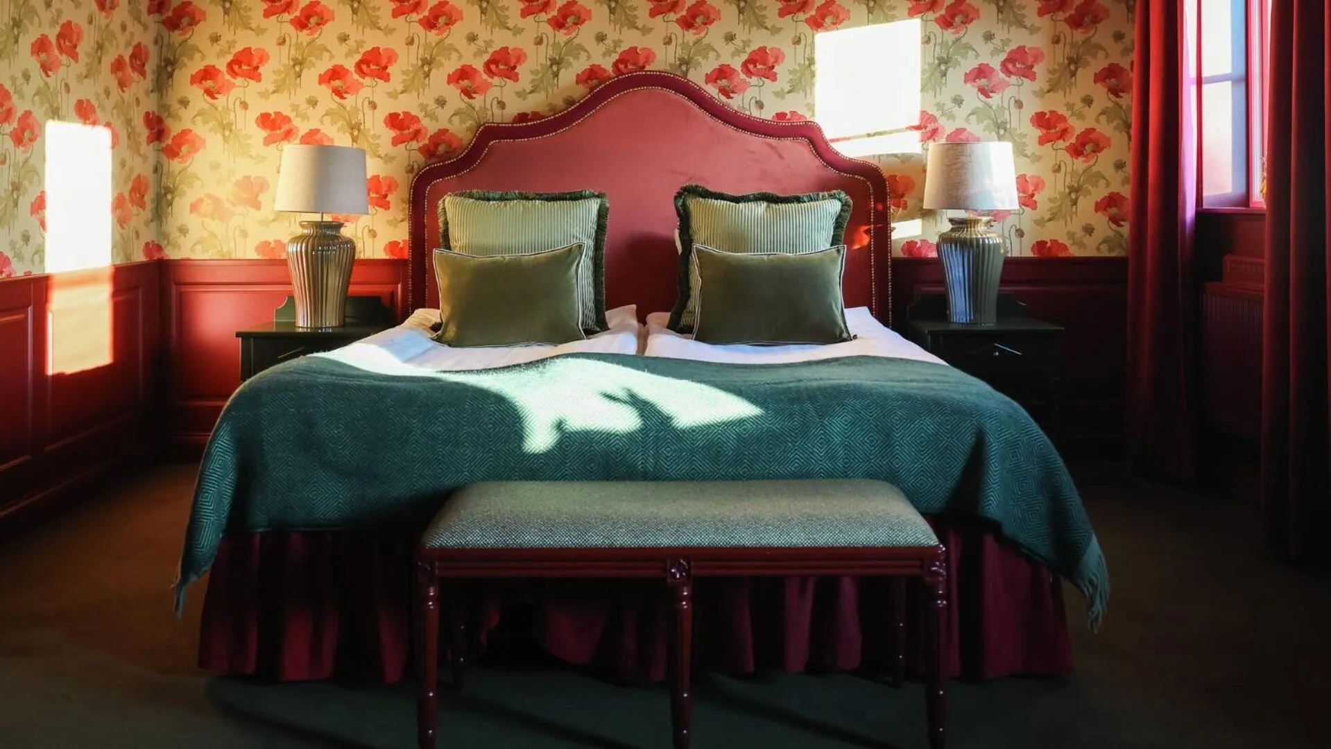 Bed in Lejondals Slott