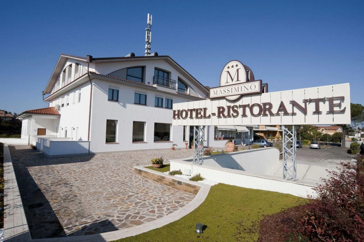 Facade/entrance in Hotel Massimino