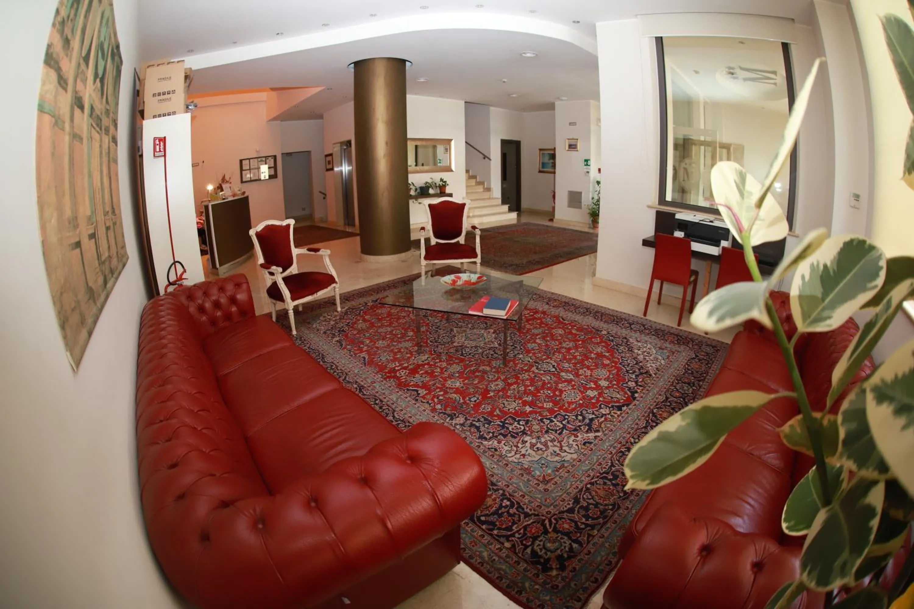 Lobby or reception in Hotel Massimino