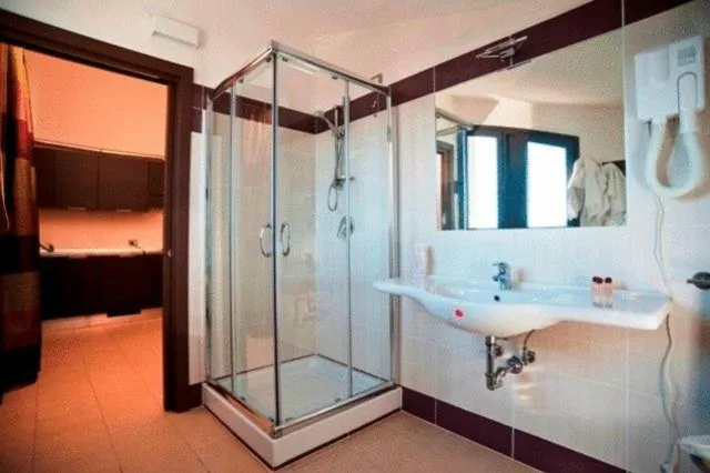 Bathroom in Hotel Massimino