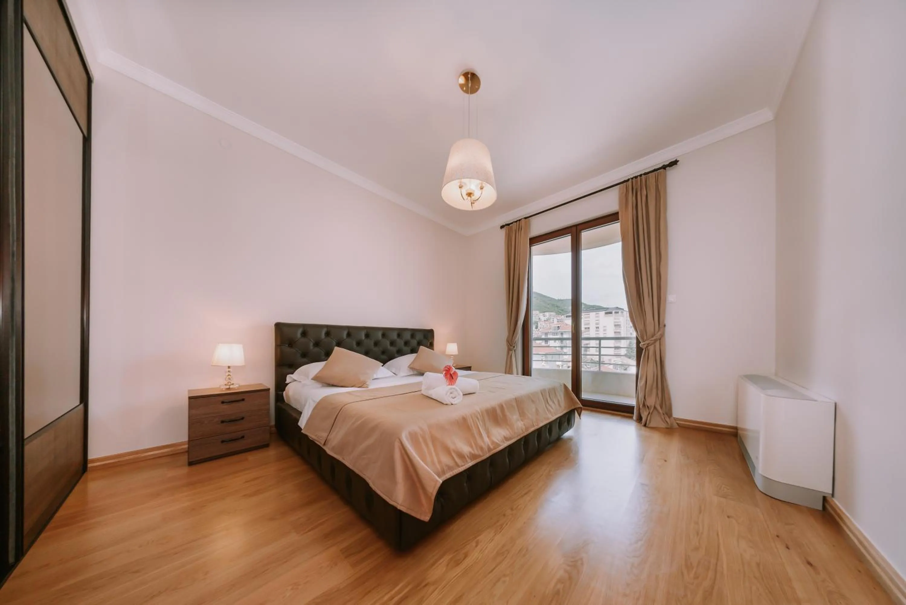 Photo of the whole room, Bed in City Apartments