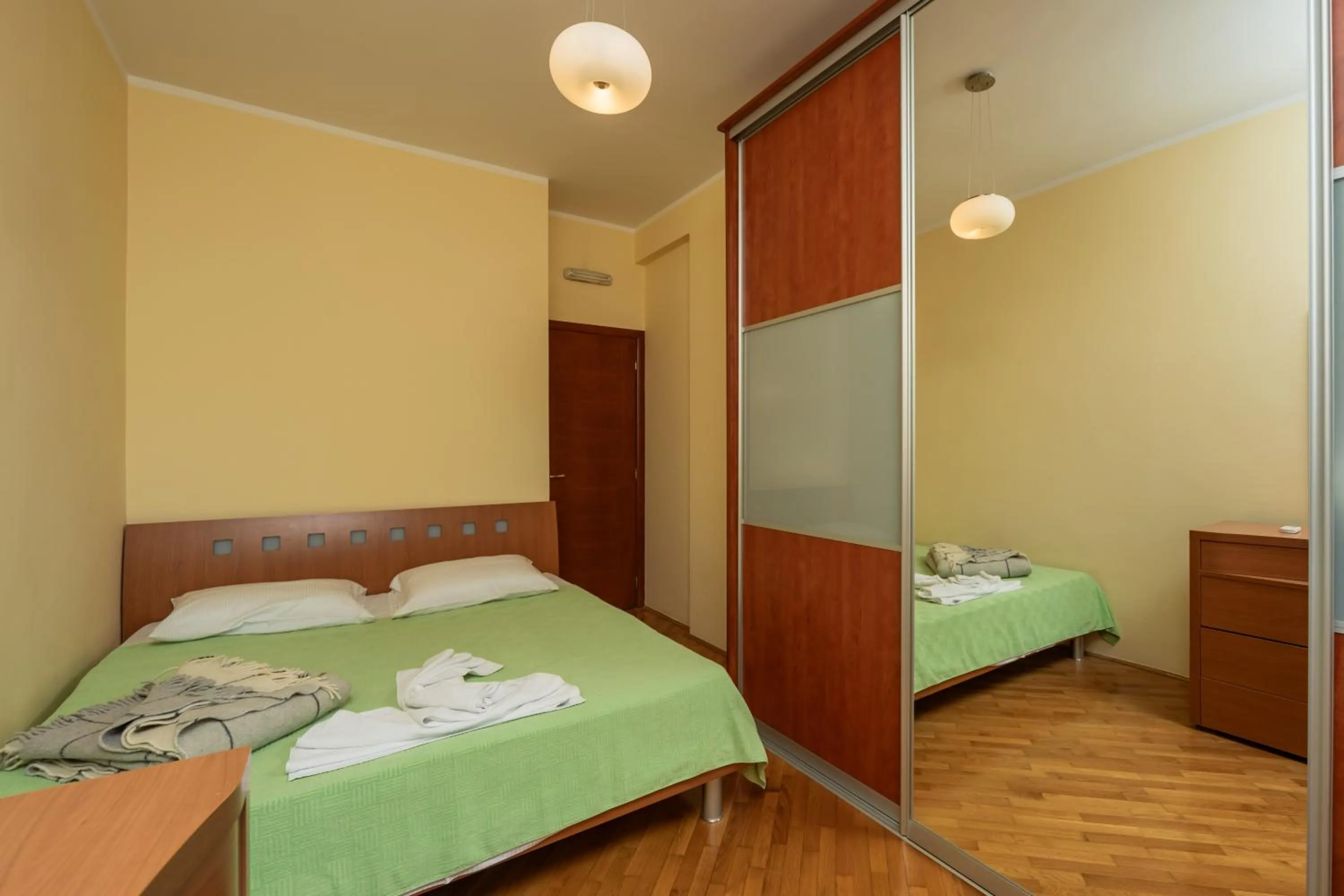 Bed in City Apartments