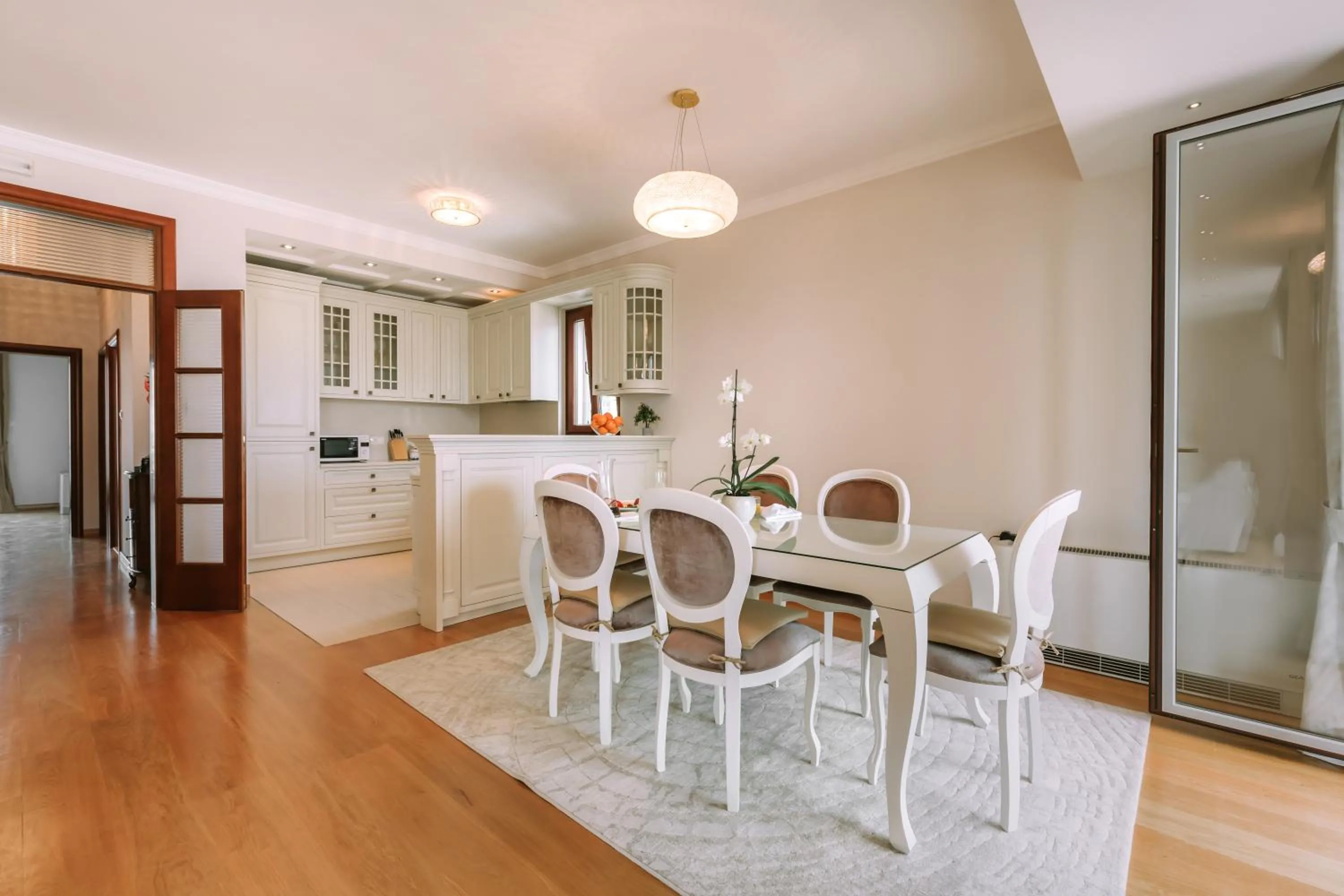 Kitchen or kitchenette in City Apartments