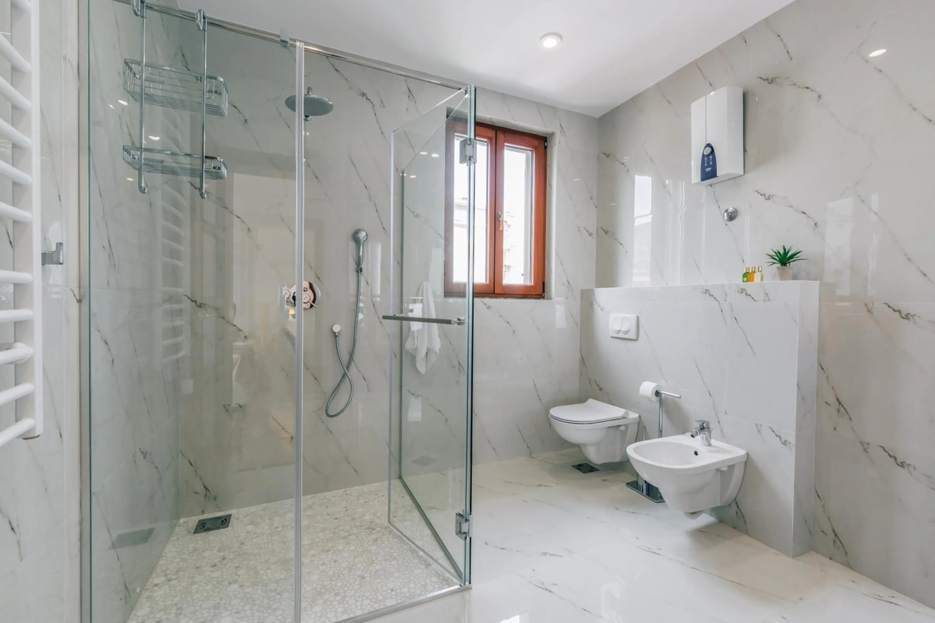 Shower in City Apartments