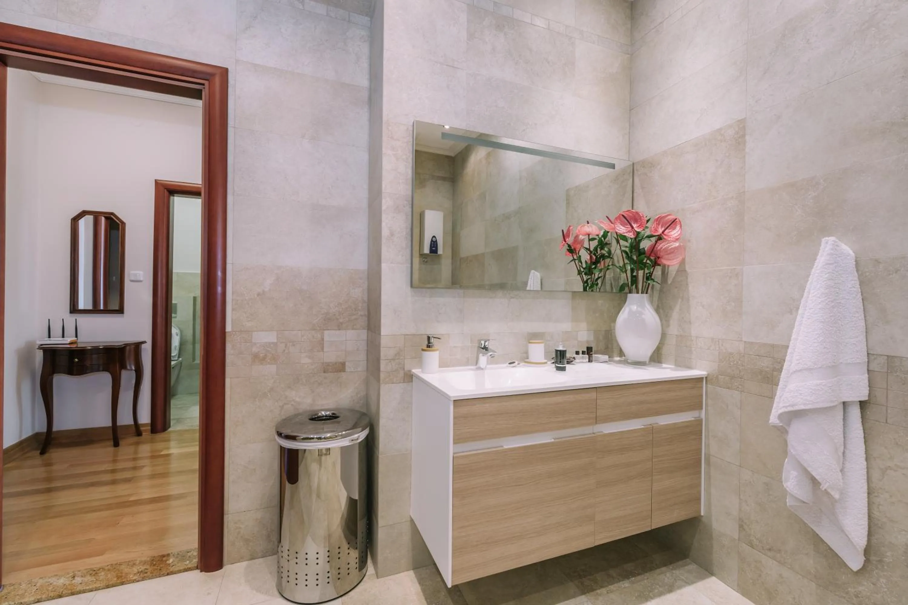 Shower in City Apartments