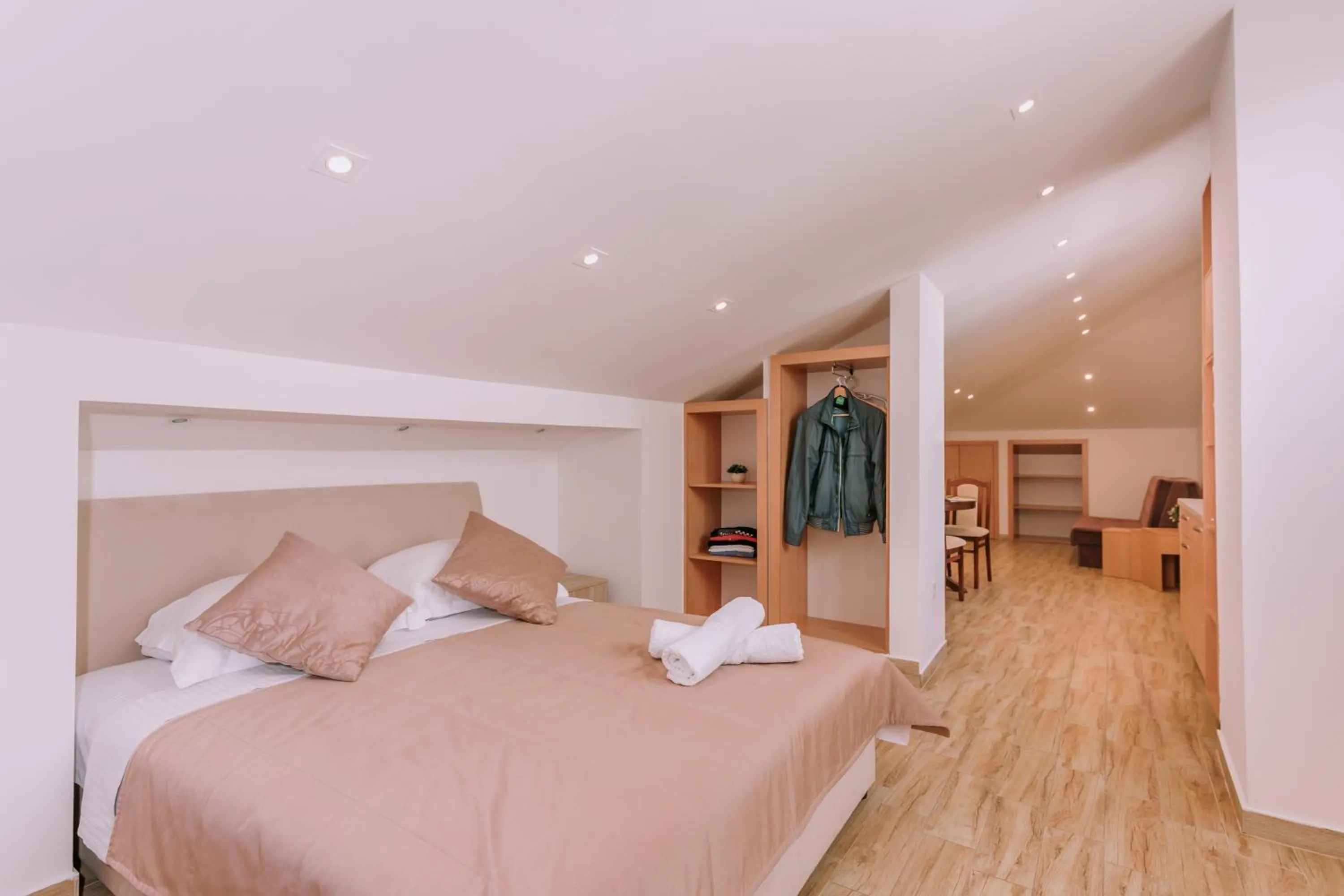 Bed in City Apartments