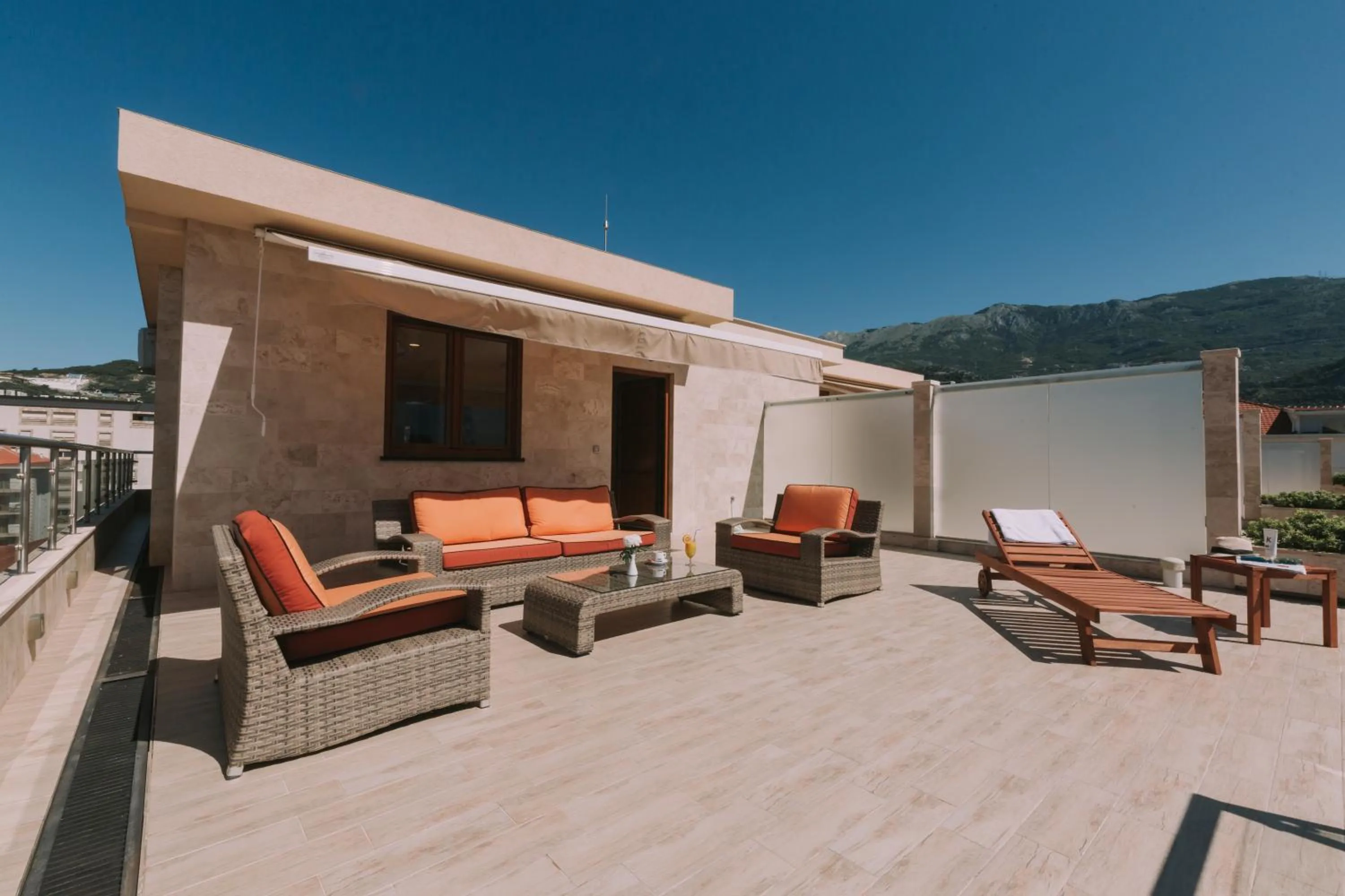 Patio in City Apartments