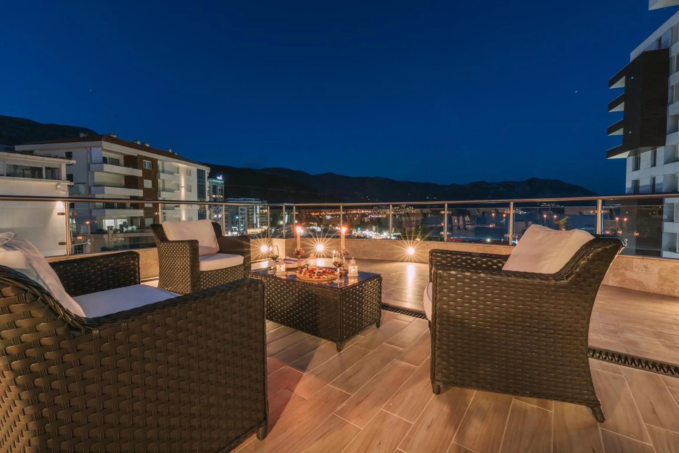 Balcony/Terrace in City Apartments