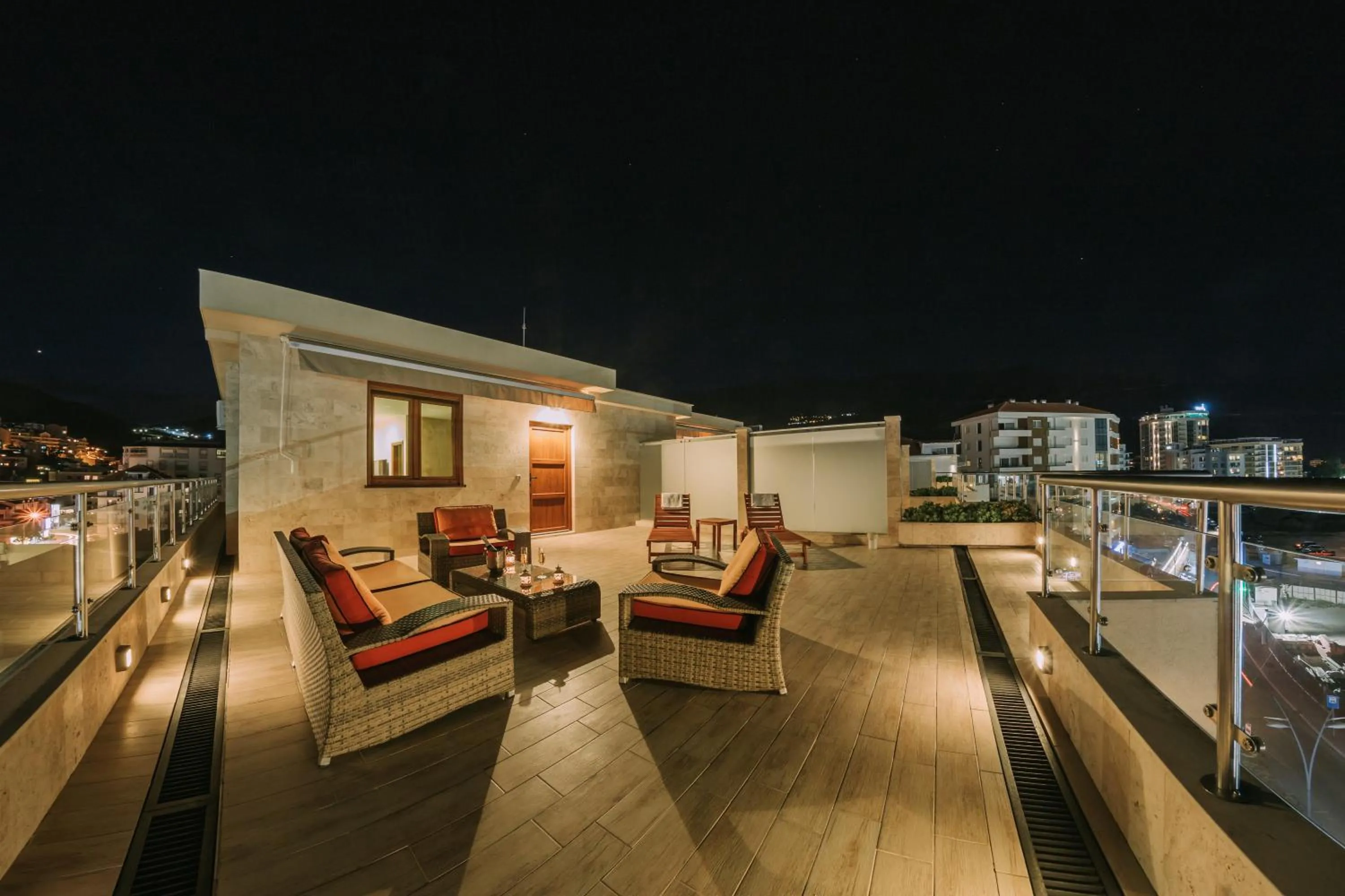 Patio in City Apartments