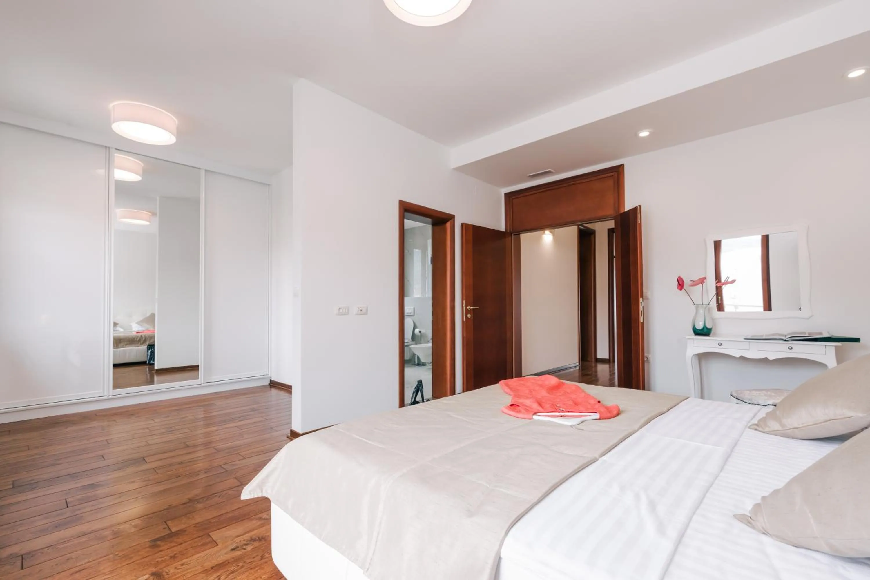 Bed in City Apartments