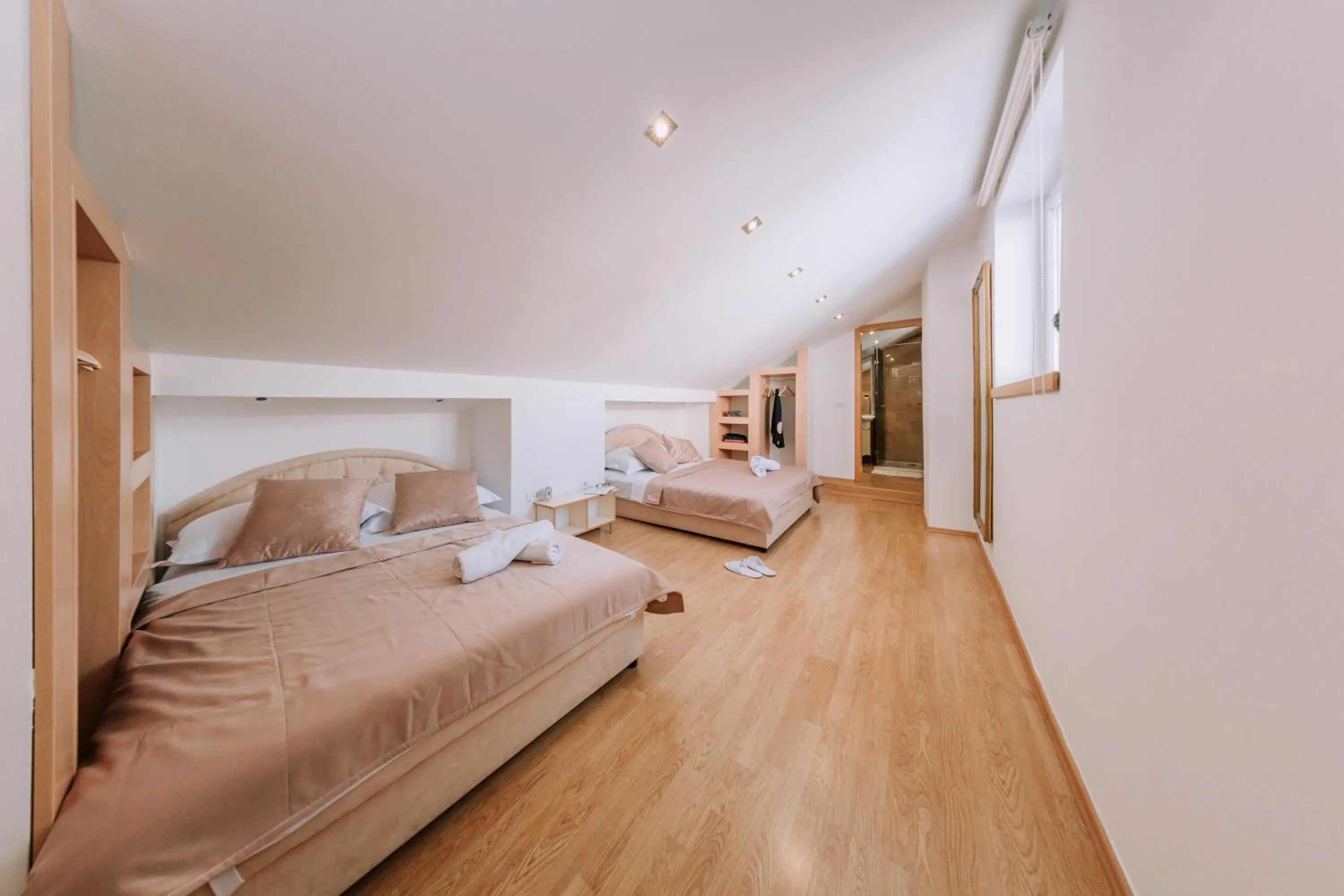 Bed in City Apartments