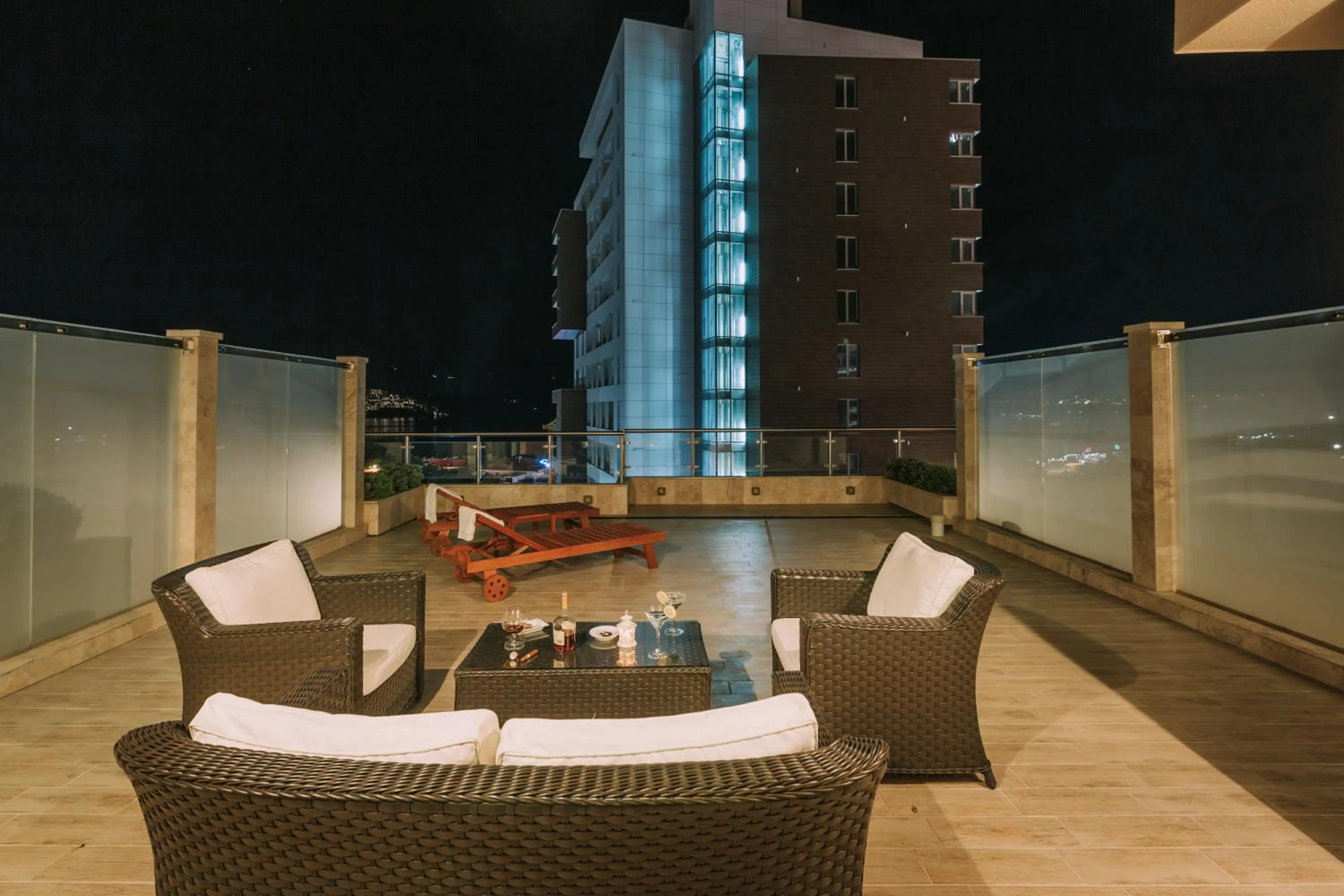 Patio in City Apartments