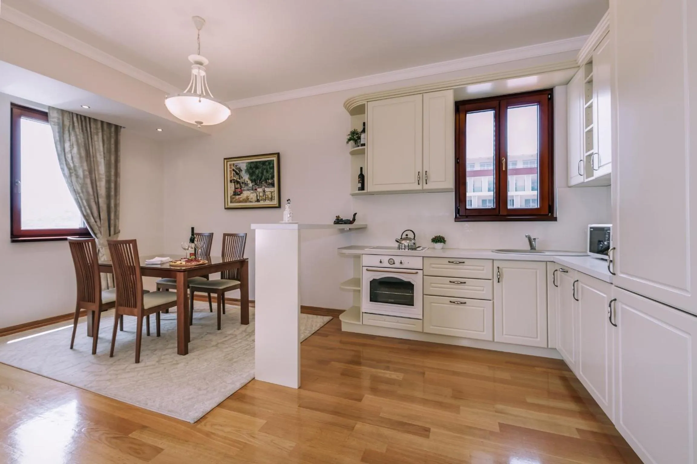 Kitchen or kitchenette in City Apartments