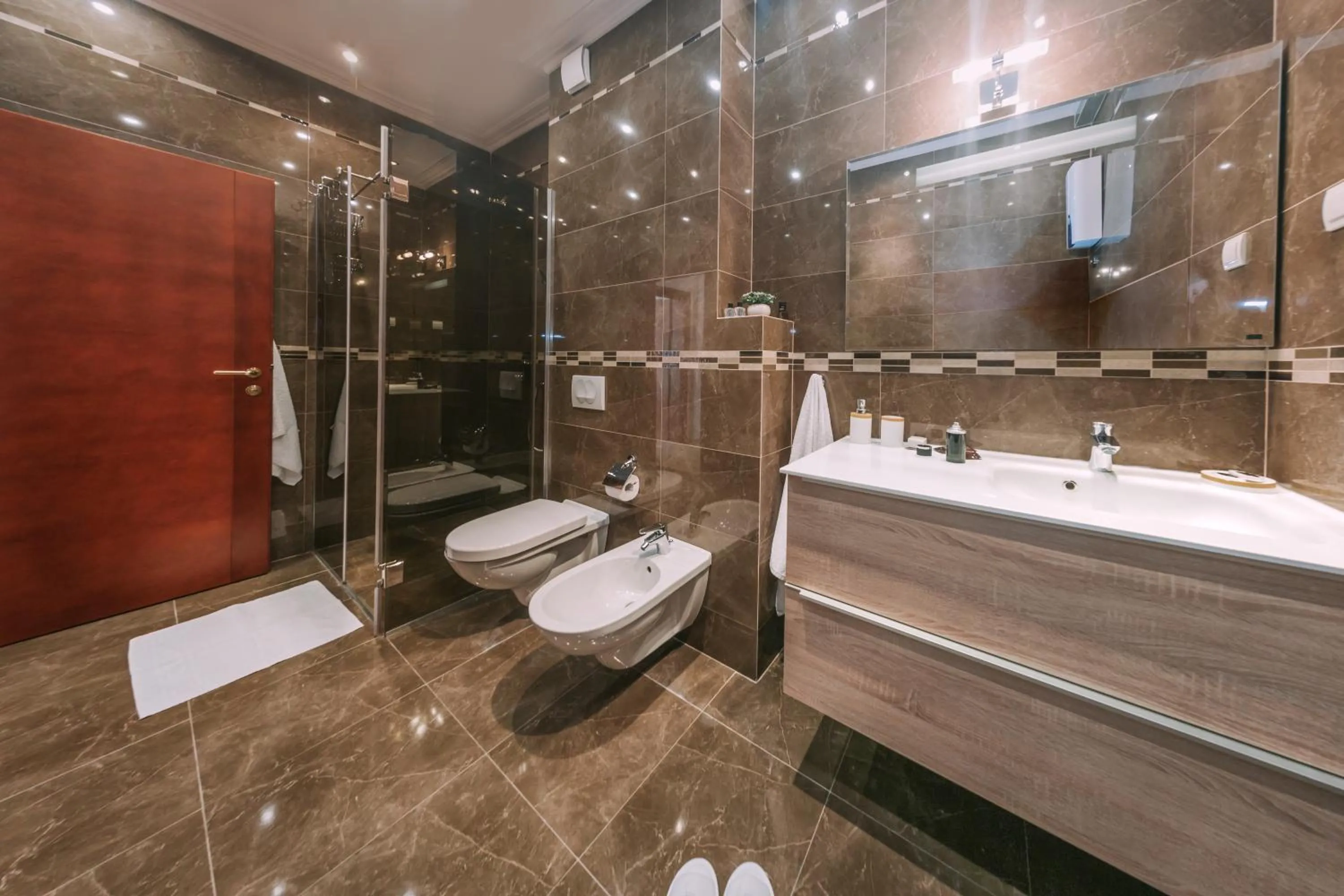 Shower in City Apartments