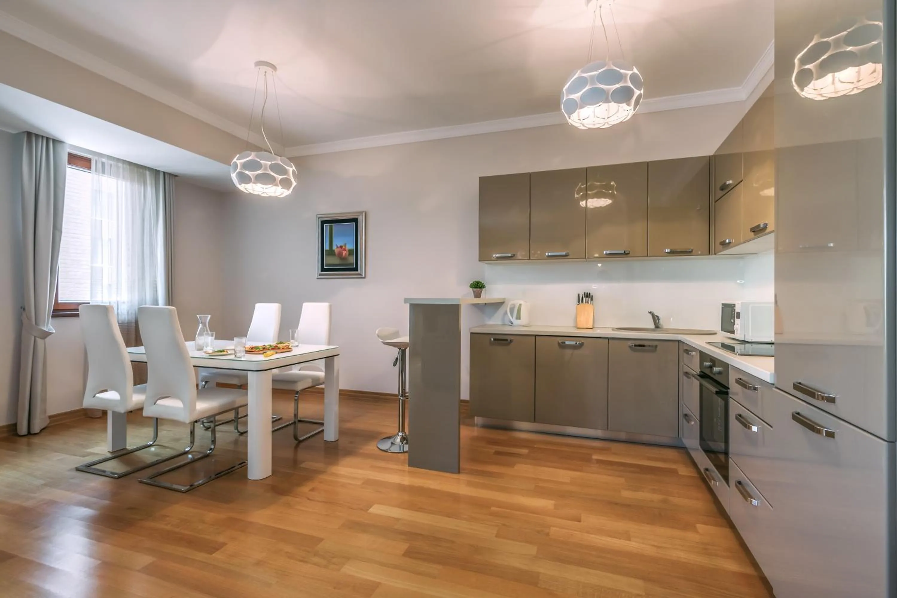Kitchen or kitchenette in City Apartments