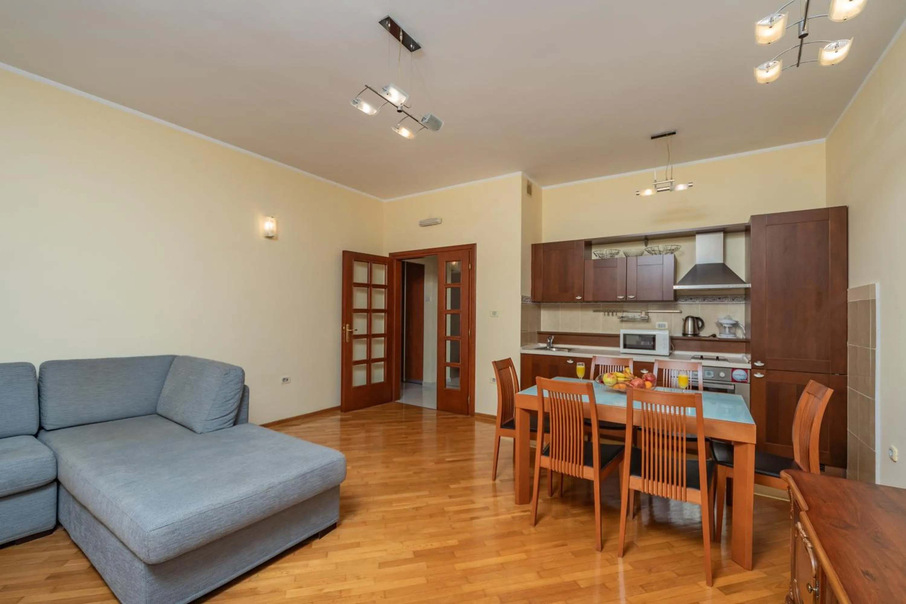 Kitchen or kitchenette in City Apartments