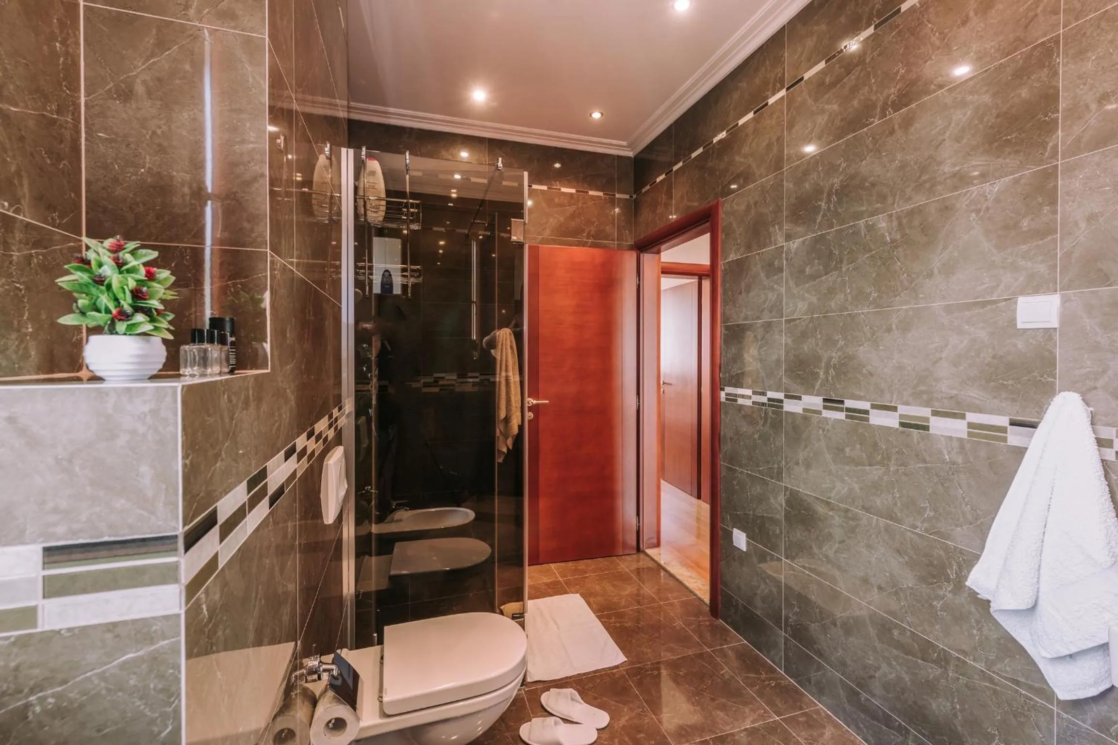 Shower in City Apartments