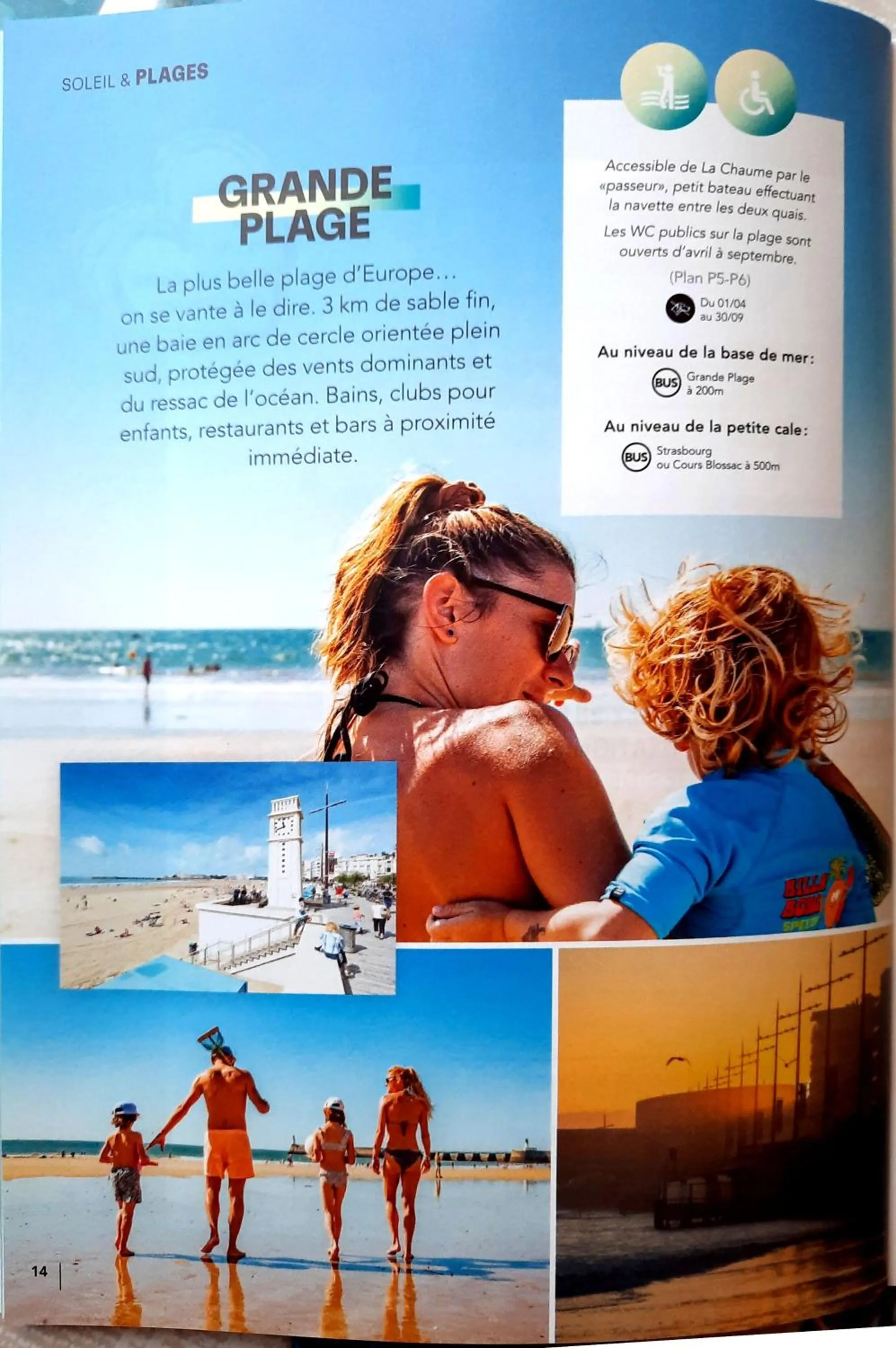 Beach in Appartement Vue Sur Mer