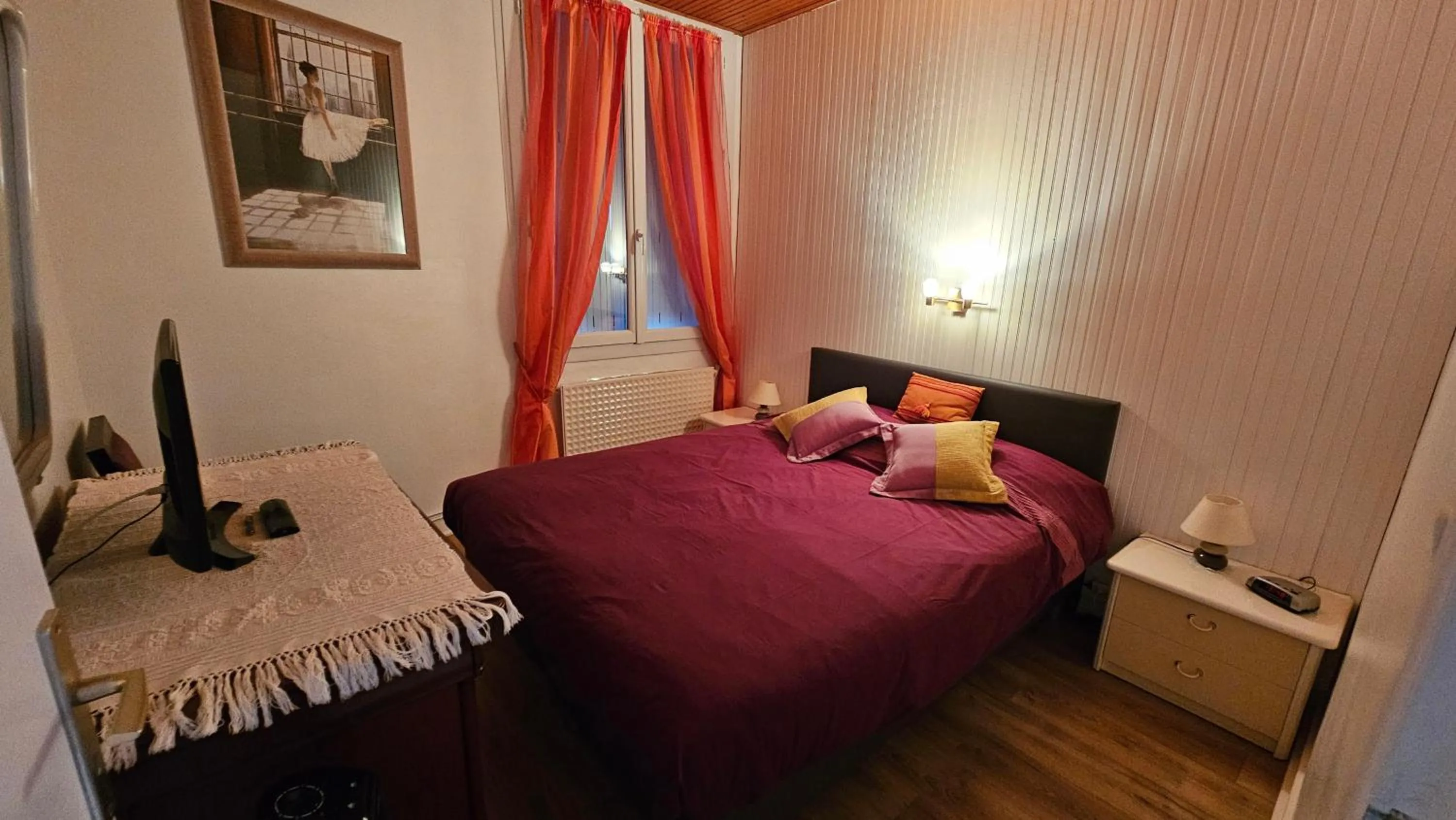 Bed in Appartement Vue Sur Mer