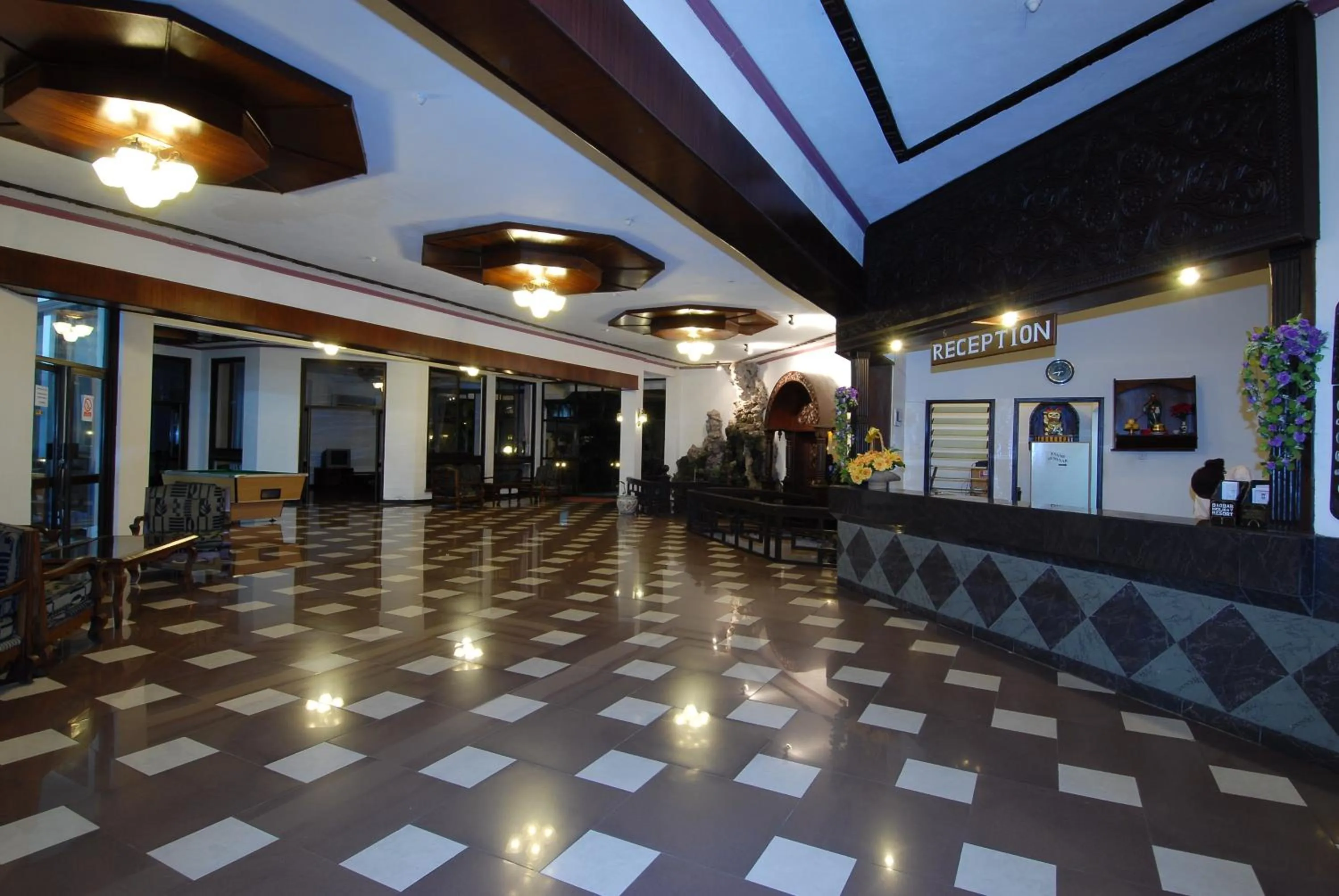 Lobby or reception in Baobab Holiday Resort