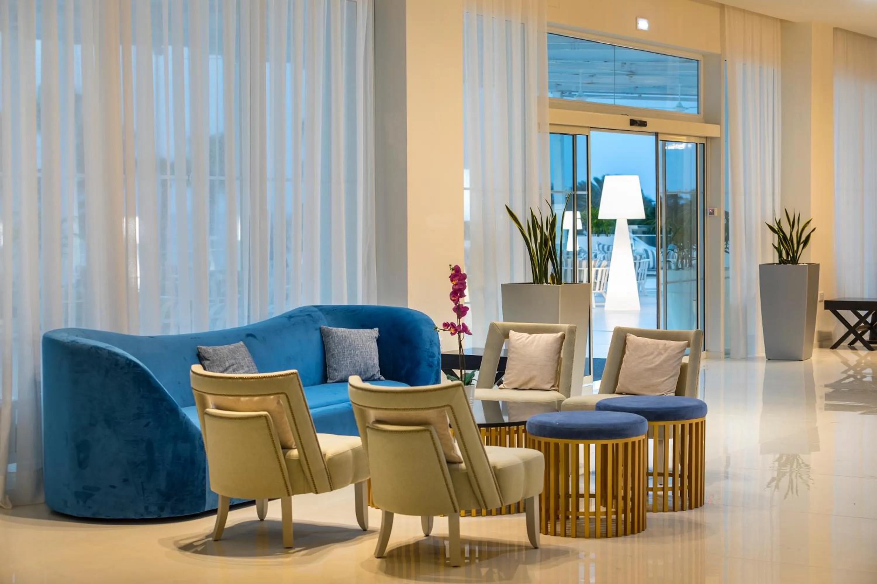 Decorative detail in Constantinos the Great Beach Hotel