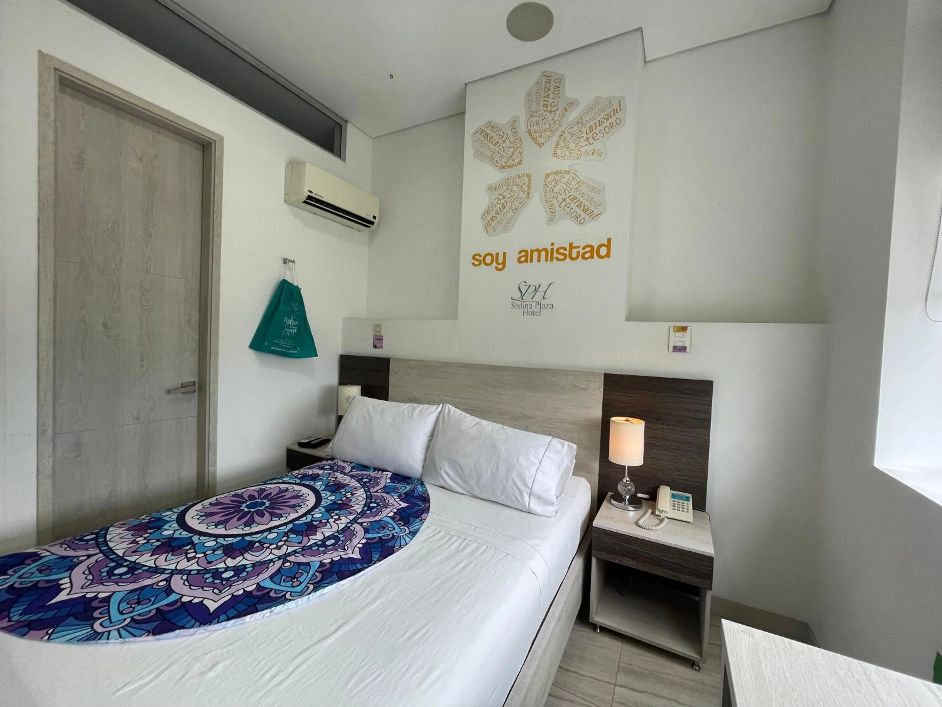 Bed in Hotel Sixtina Plaza Medellin