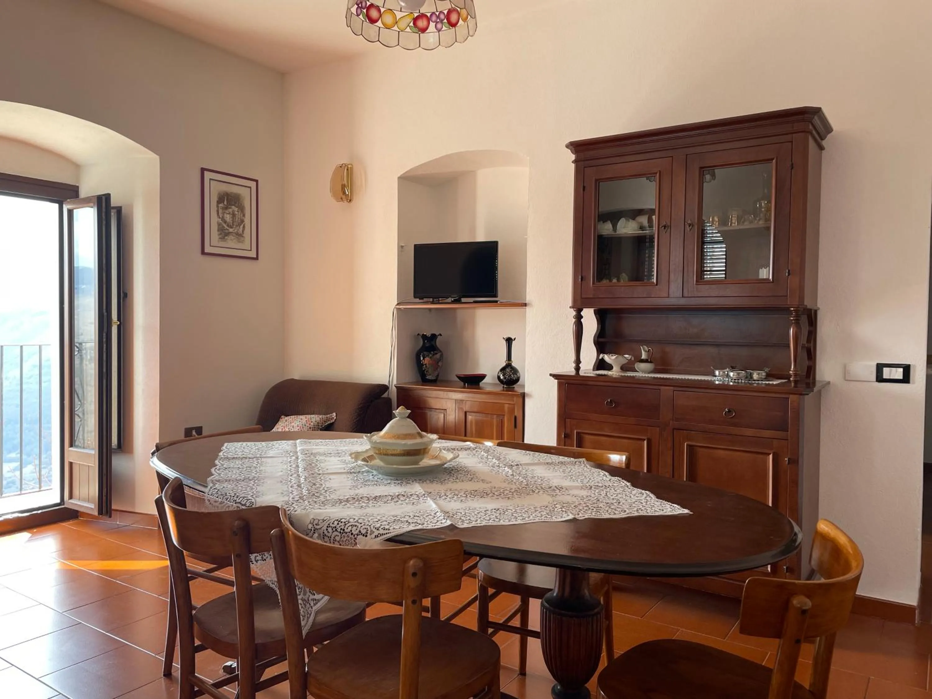 Dining area in Residence Belvedere