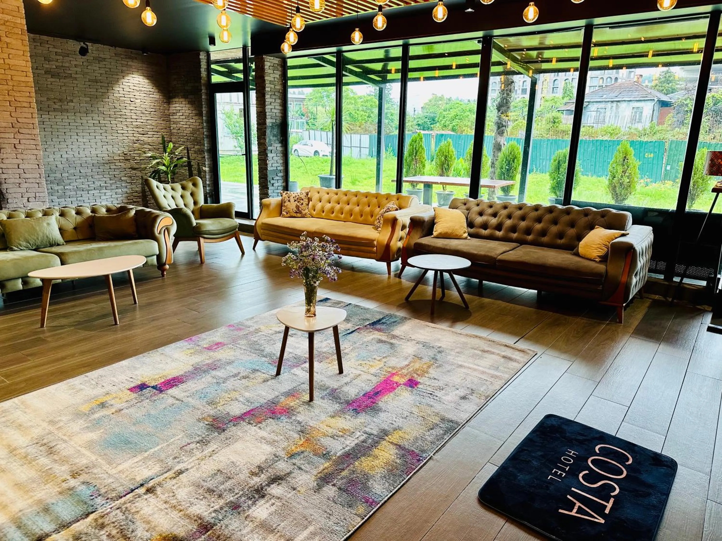 Lobby or reception in Aparthotel costa