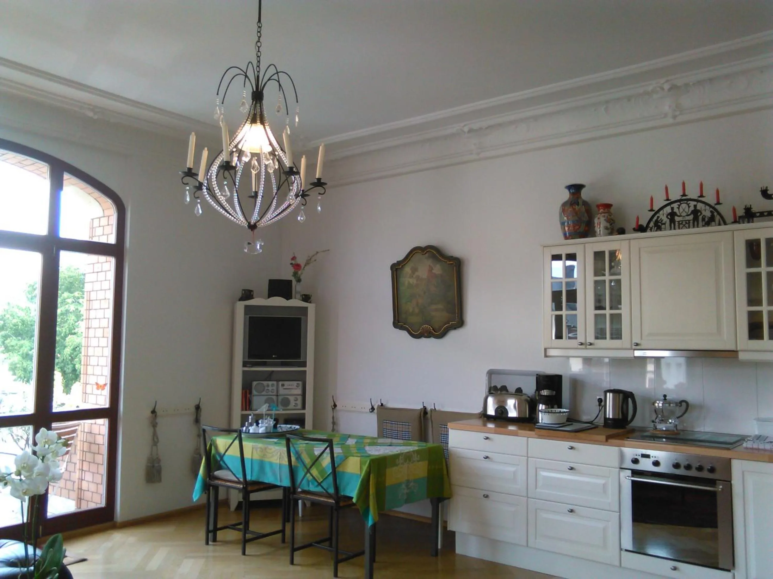 Dining area in Ferienwohnung Villa Fiedler