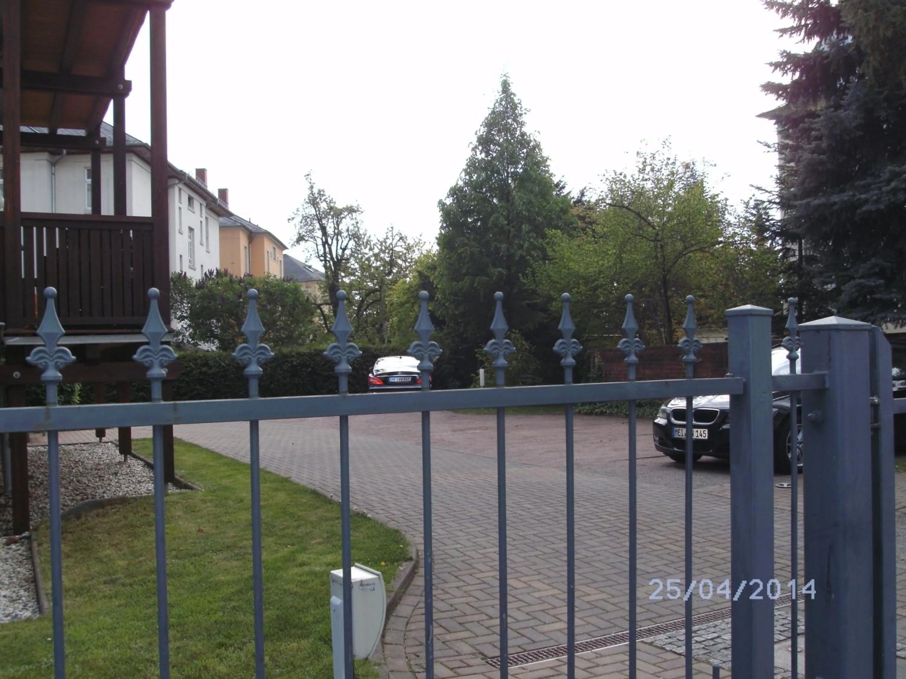 Patio in Ferienwohnung Villa Fiedler