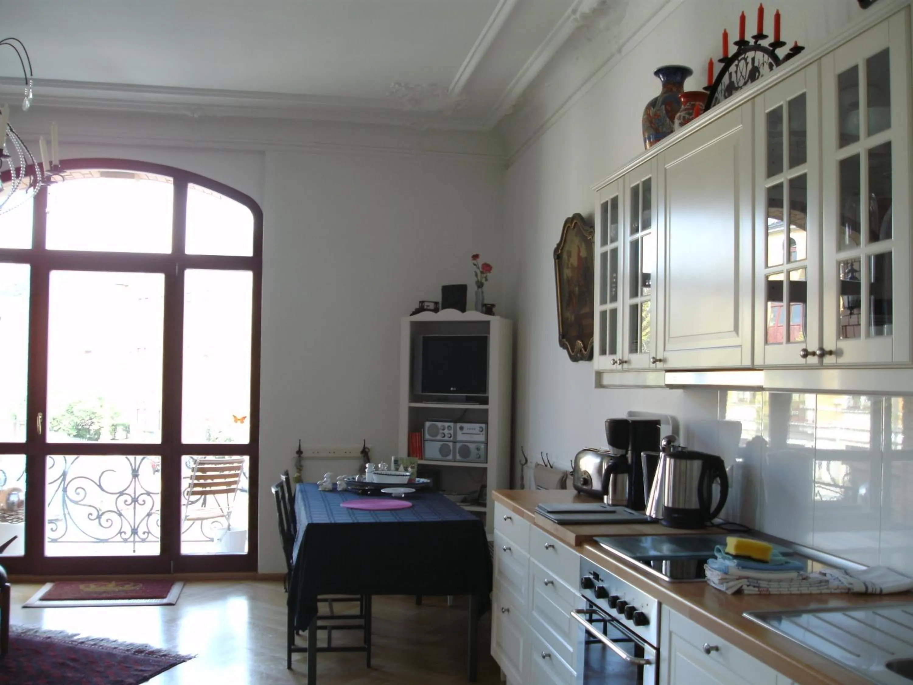 Dining area in Ferienwohnung Villa Fiedler
