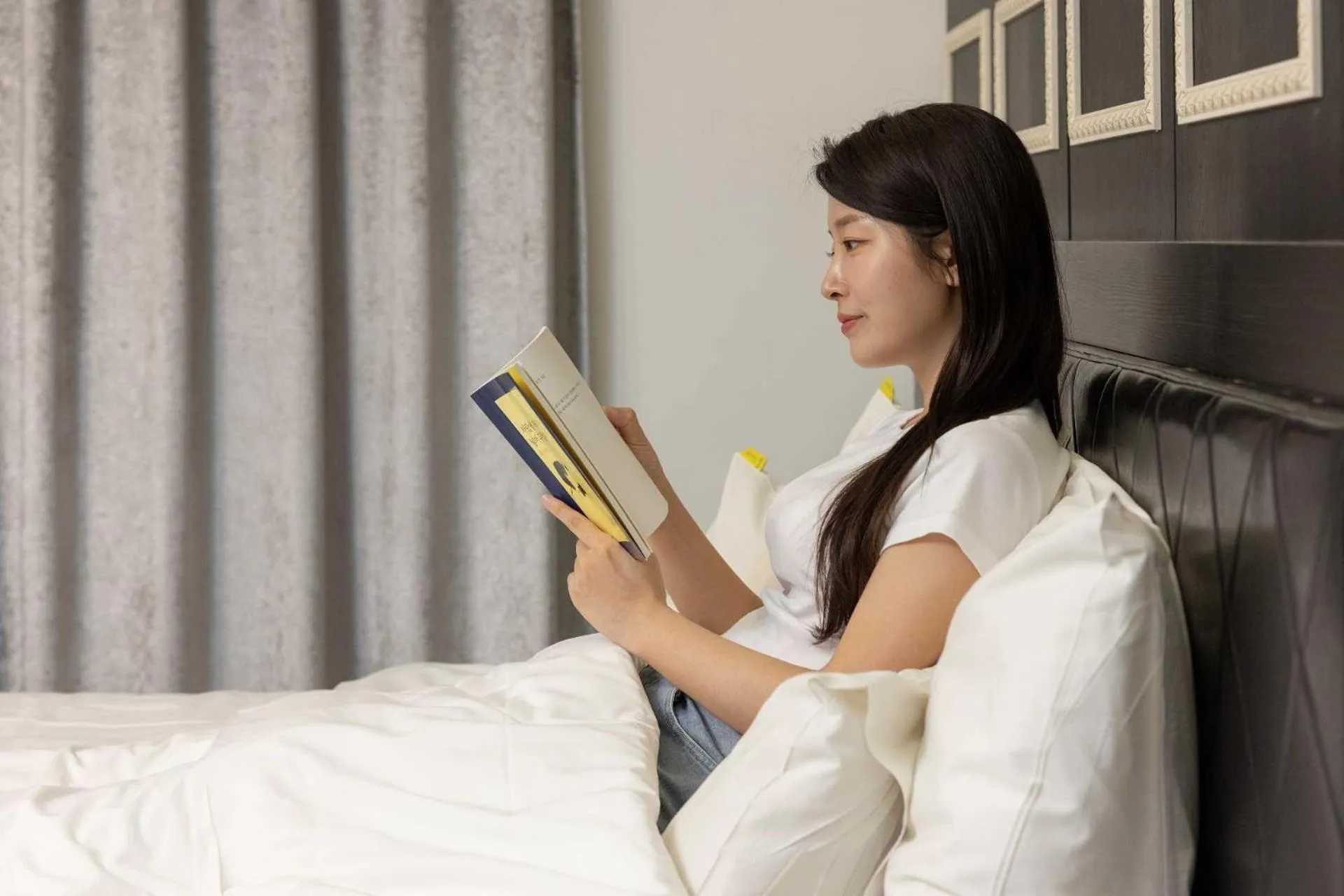 Bed in Hotel Moon Cheonan ShinBuldang