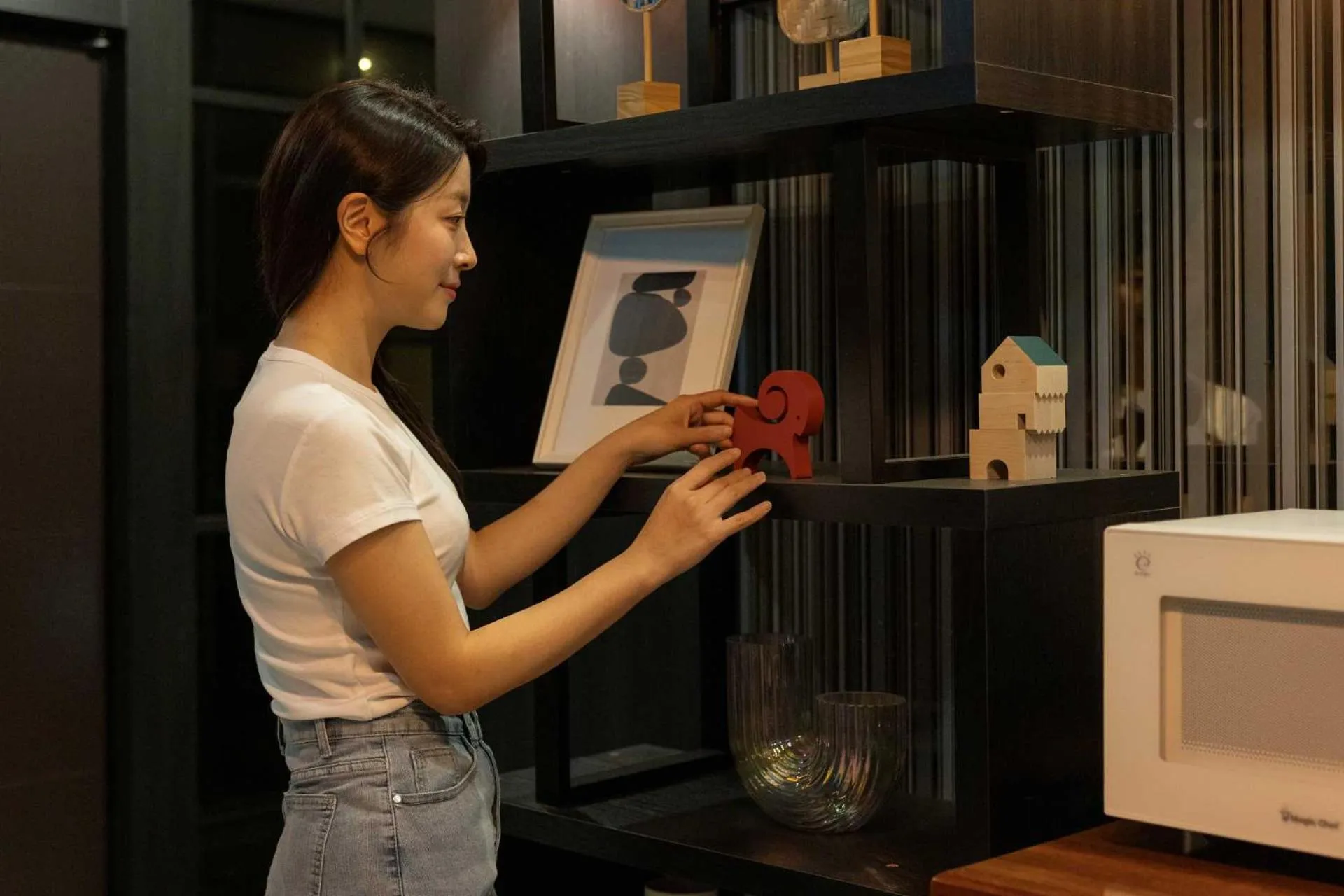 Communal lounge/ TV room in Hotel Moon Cheonan ShinBuldang