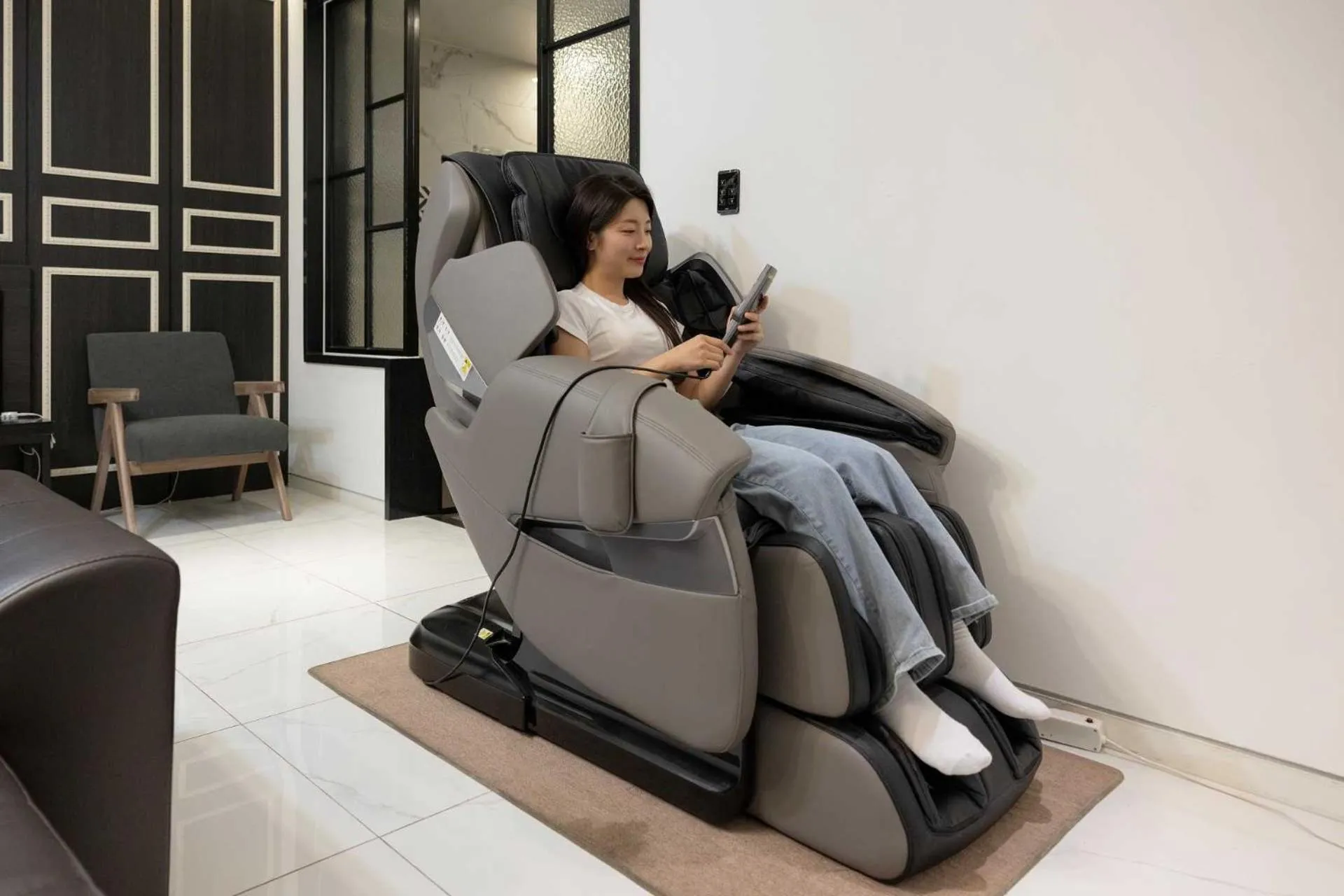 Seating area in Hotel Moon Cheonan ShinBuldang