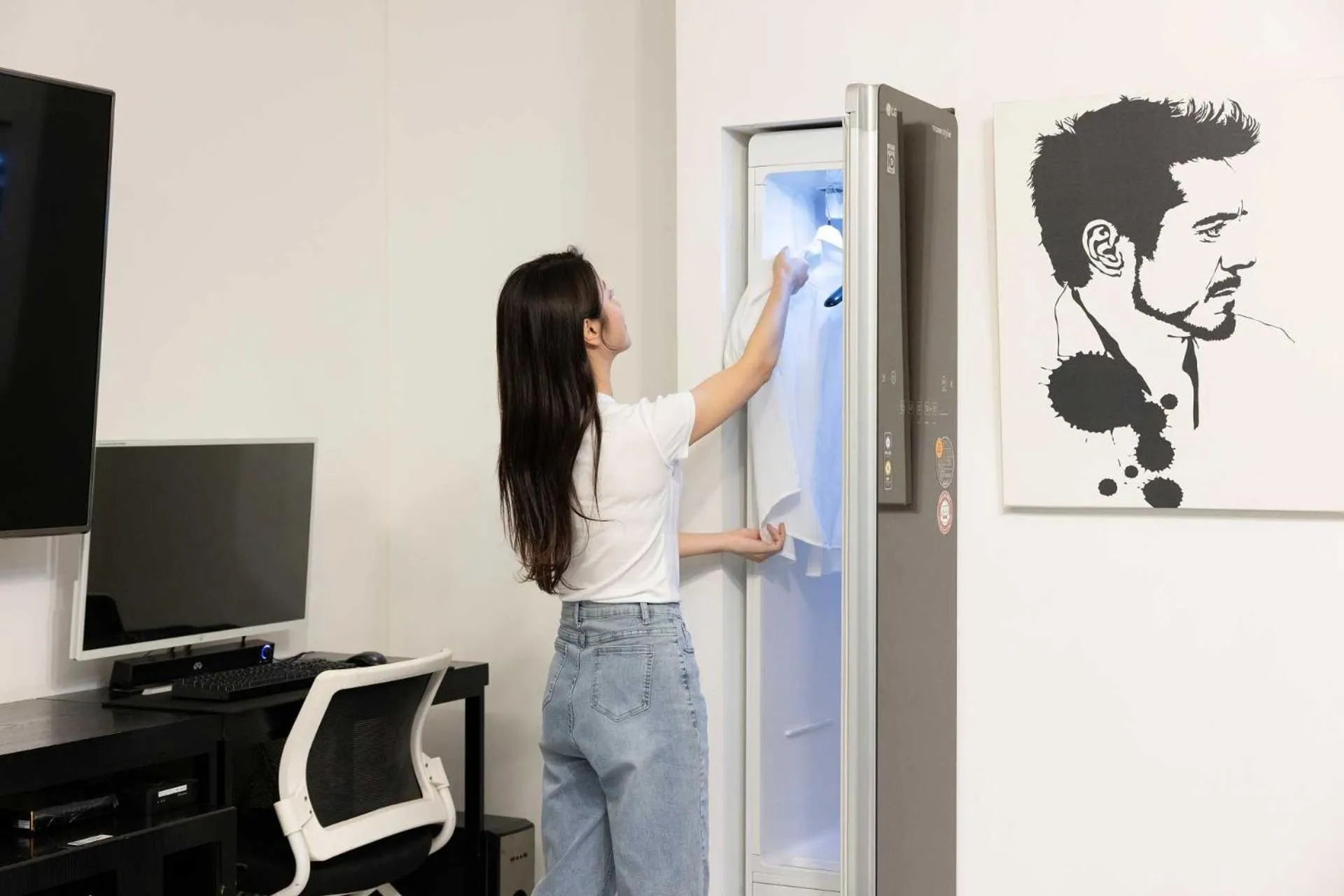 wardrobe in Hotel Moon Cheonan ShinBuldang