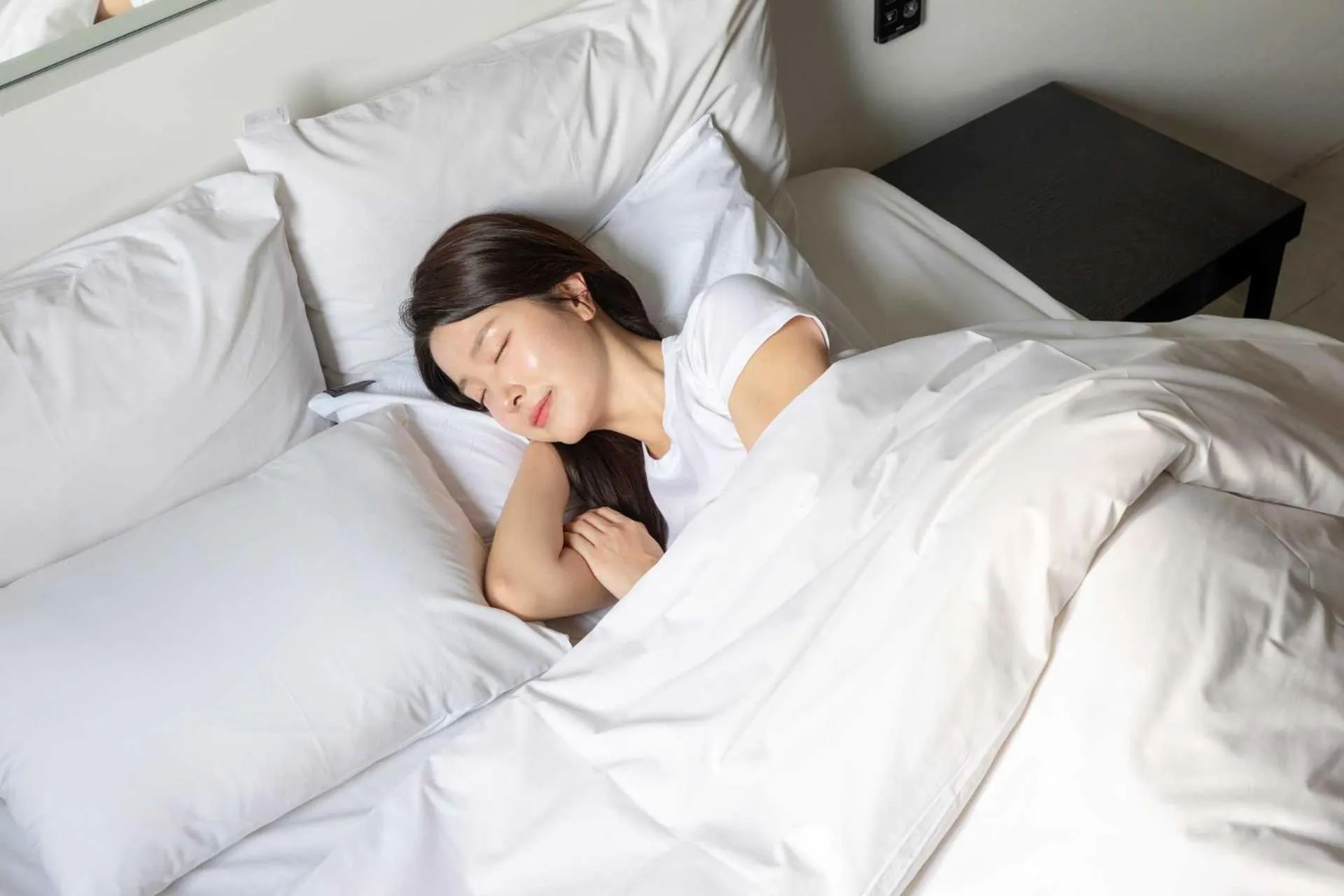 Bed in Hotel Moon Cheonan ShinBuldang